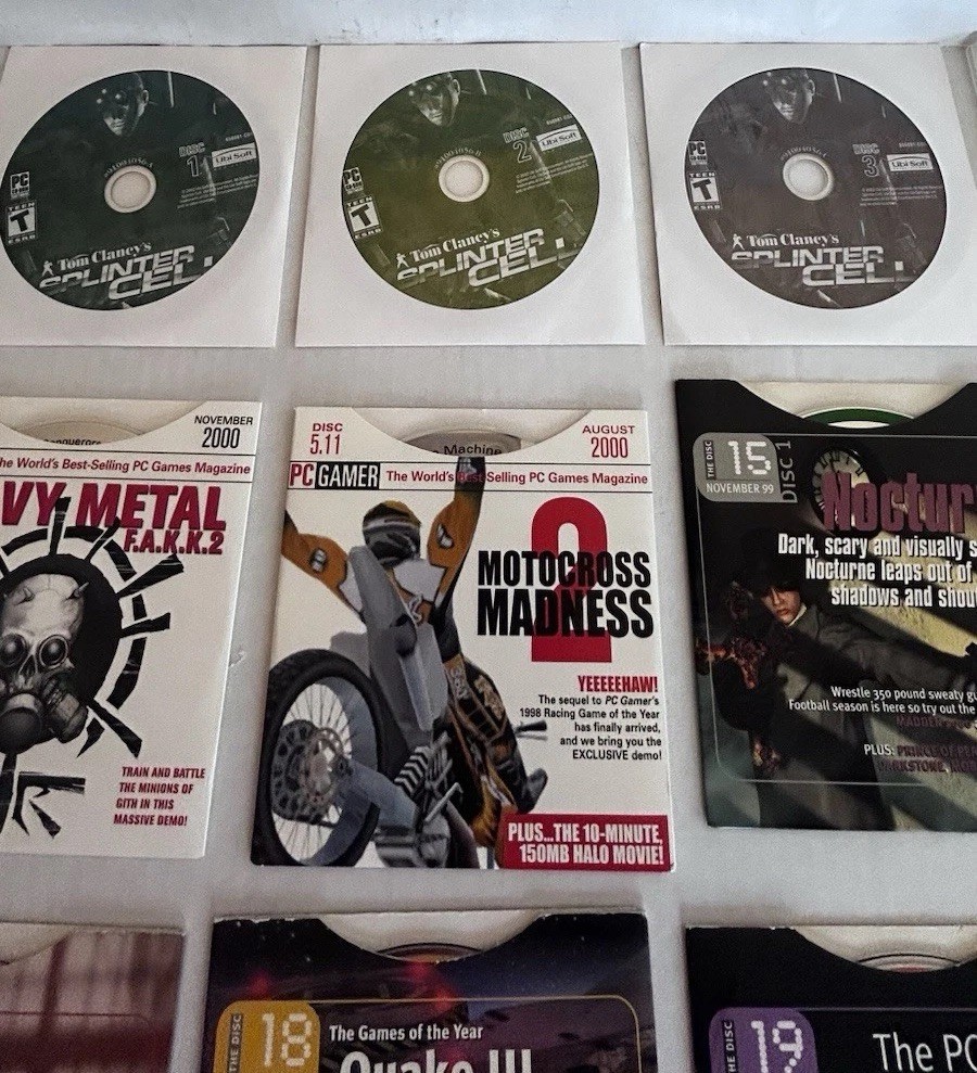 Lot Of 13 Vintage 1990s Early 2000s PC CD ROM Computer Video Games