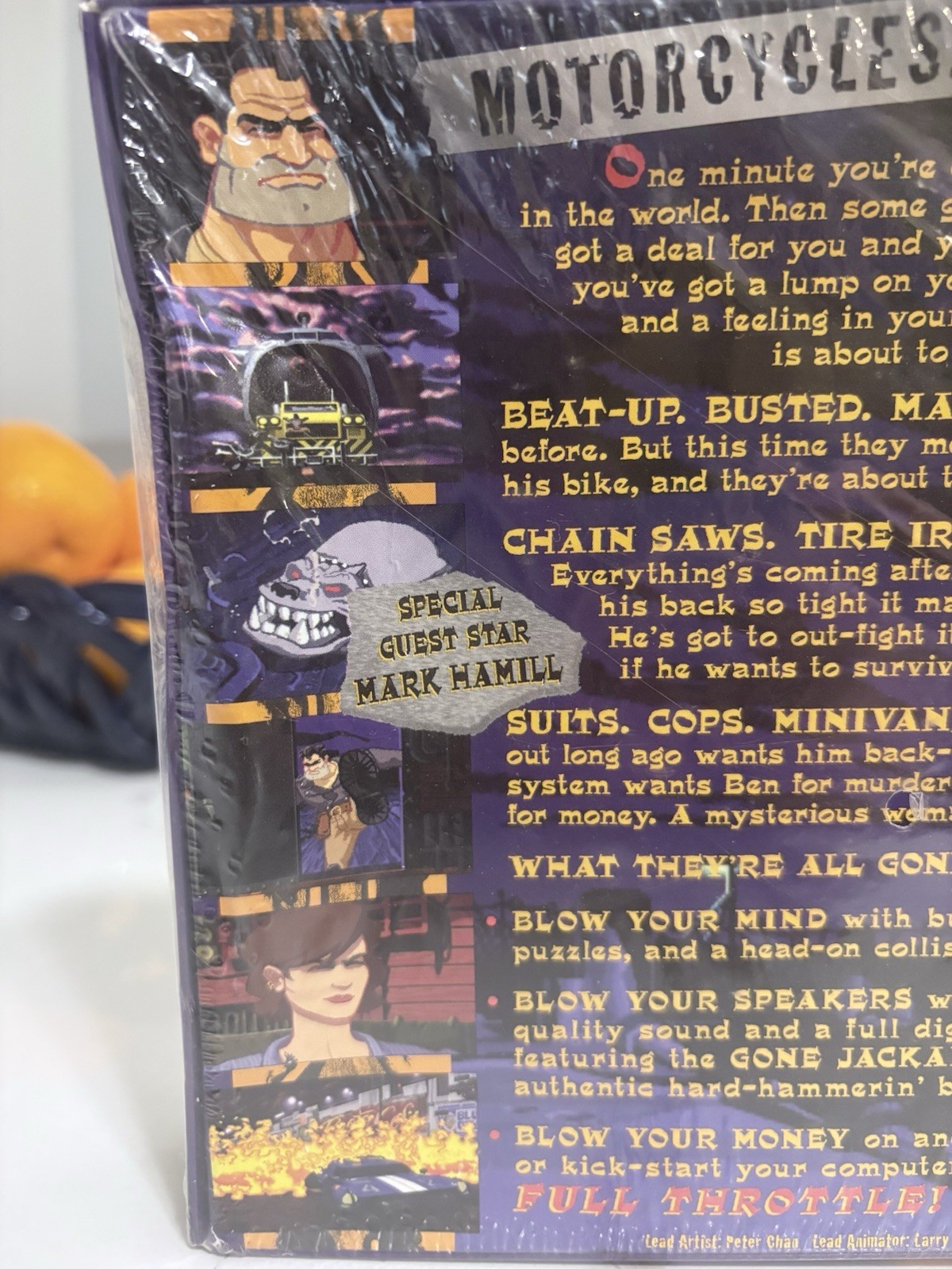 LucasArts Full Throttle Limited Edition Enhanced Mac Power Macintosh
