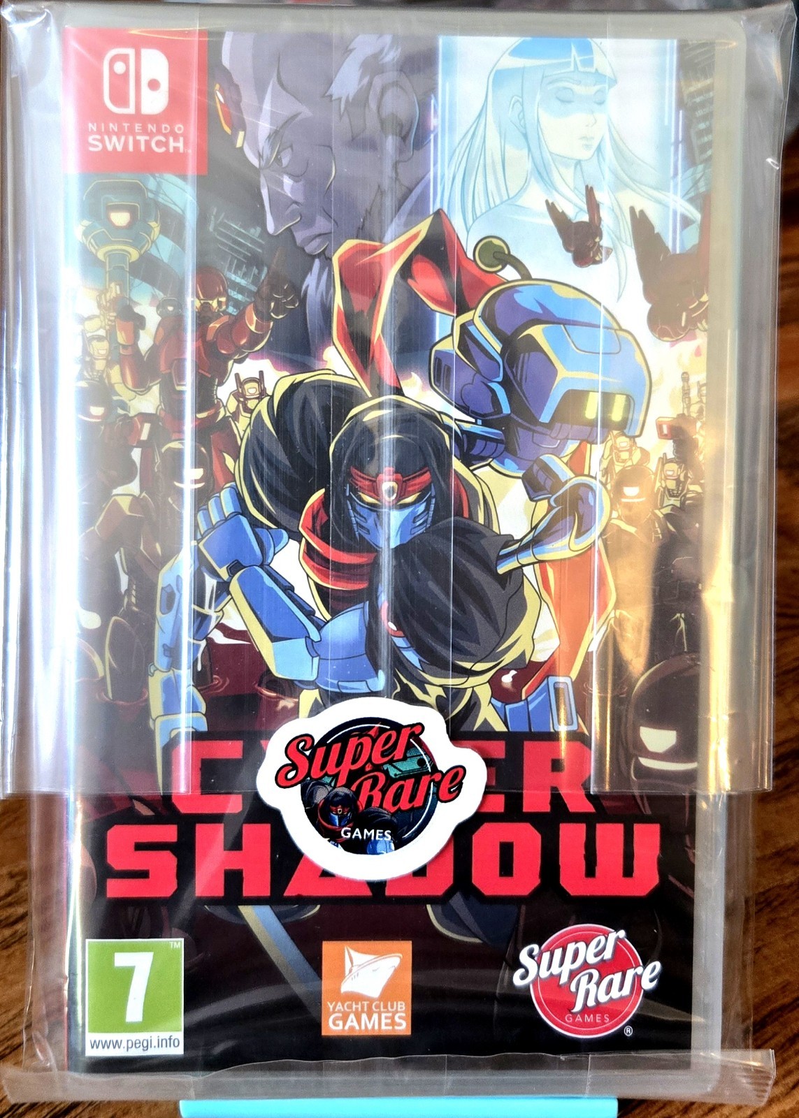 Cyber Shadow – SRG#128 Nintendo Switch 1 2 NSW Brand New SUPER RARE GAMES +xtras
