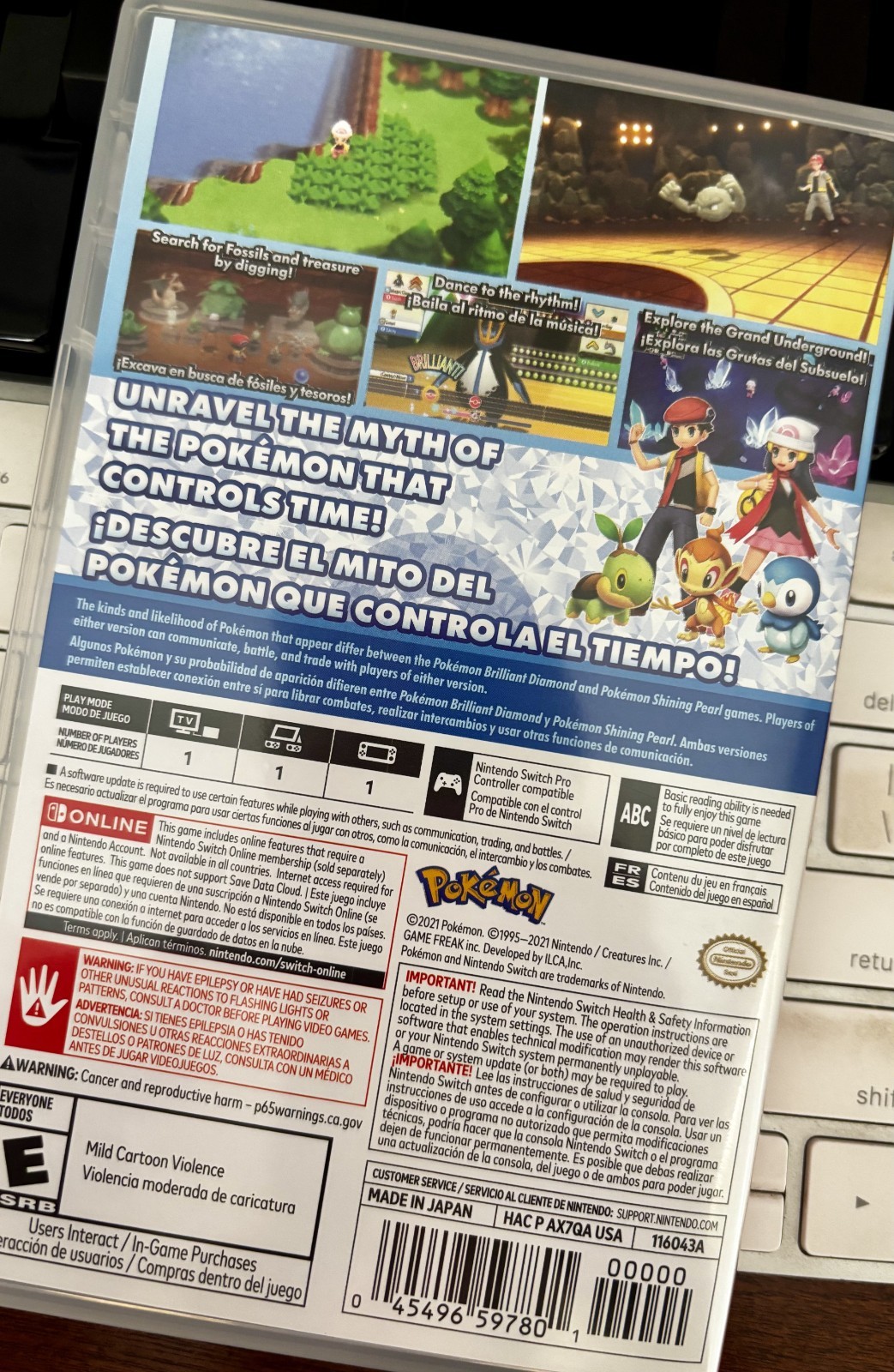 Pokemon Brilliant Diamond – Nintendo Switch