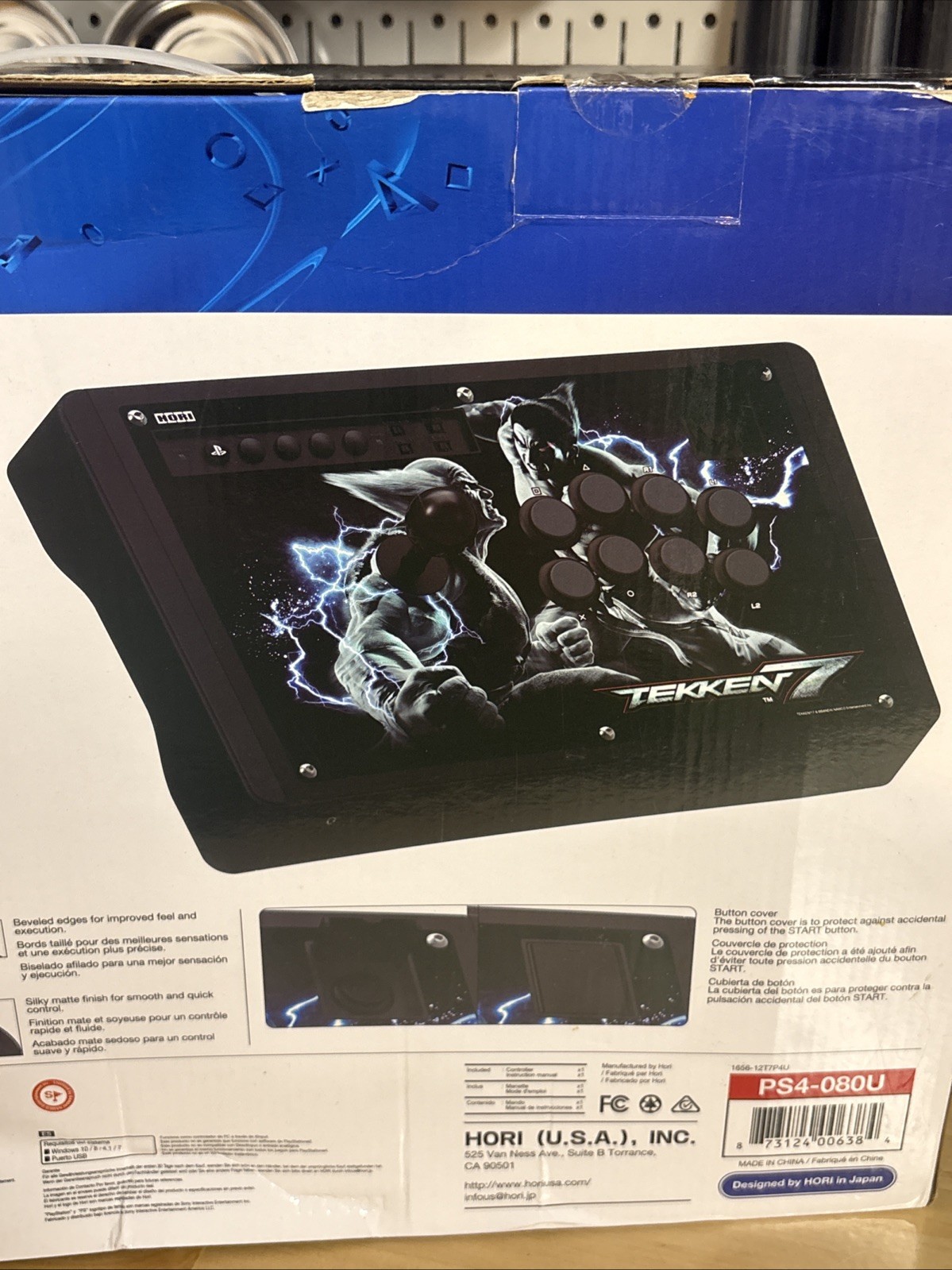 Brand New Sealed HORI TEKKEN 7 Fight Arcade Stick For PLAYSTATION 3 & 4 SONY OEM