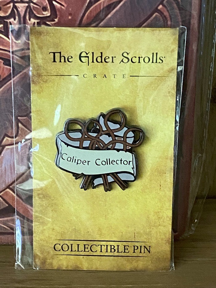 Loot Crate The Elder Scrolls items – Plush, Journal, Tray & Pins (Excl.) 5 PC