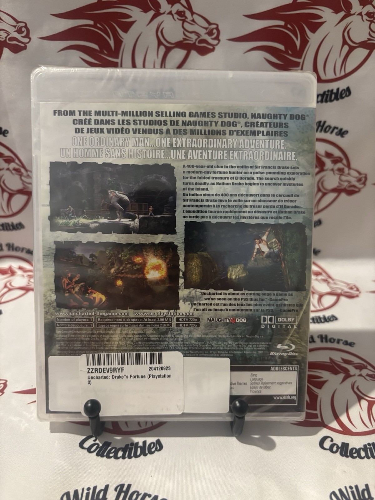 Uncharted: Drake’s Fortune PlayStation 3 PS3 – Sealed/Brand New *See Picture