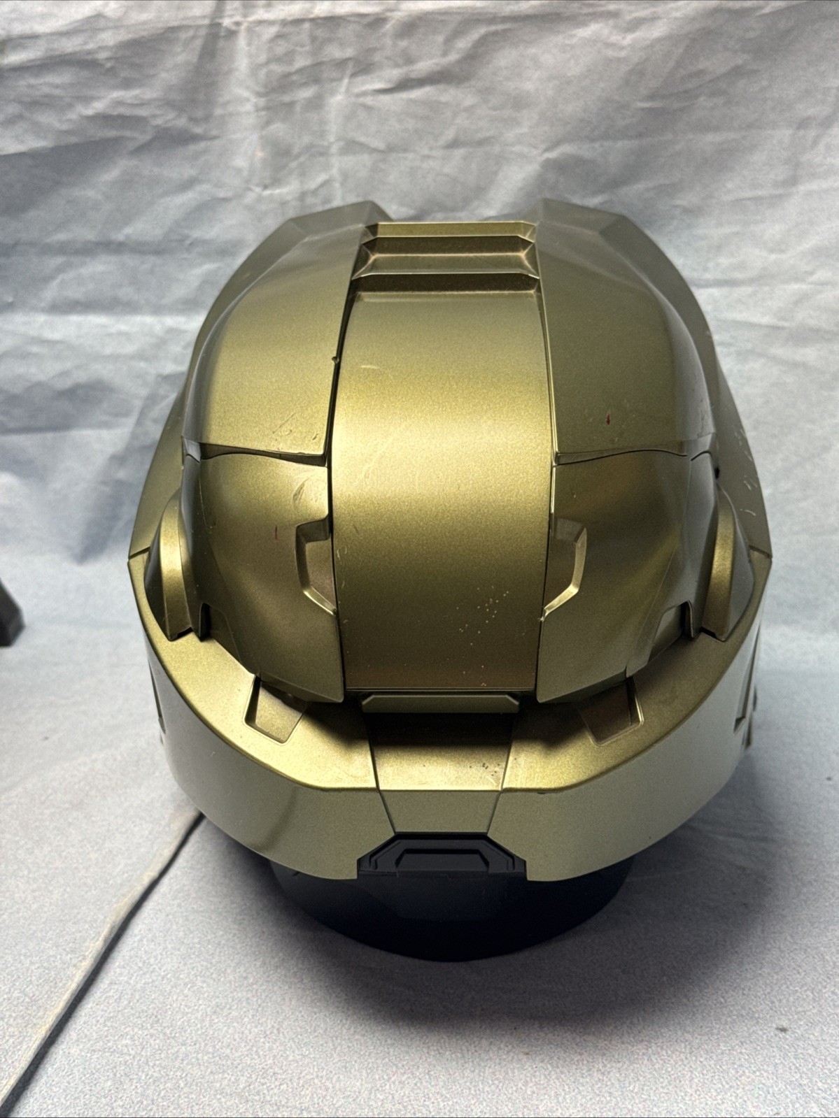 HALO 3 LEGENDARY EDITION MASTER CHIEF HELMET WITH BASE STAND AND GAME NO BOX