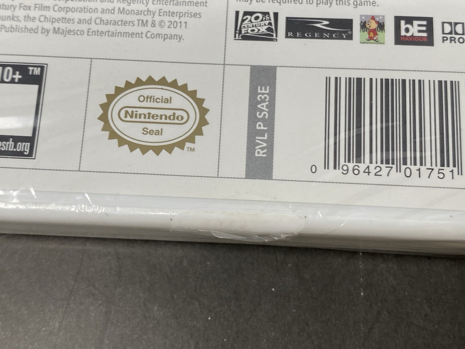 Alvin and the Chipmunks: Chipwrecked (Nintendo Wii, 2011) NEW SEALED NOTE!!!