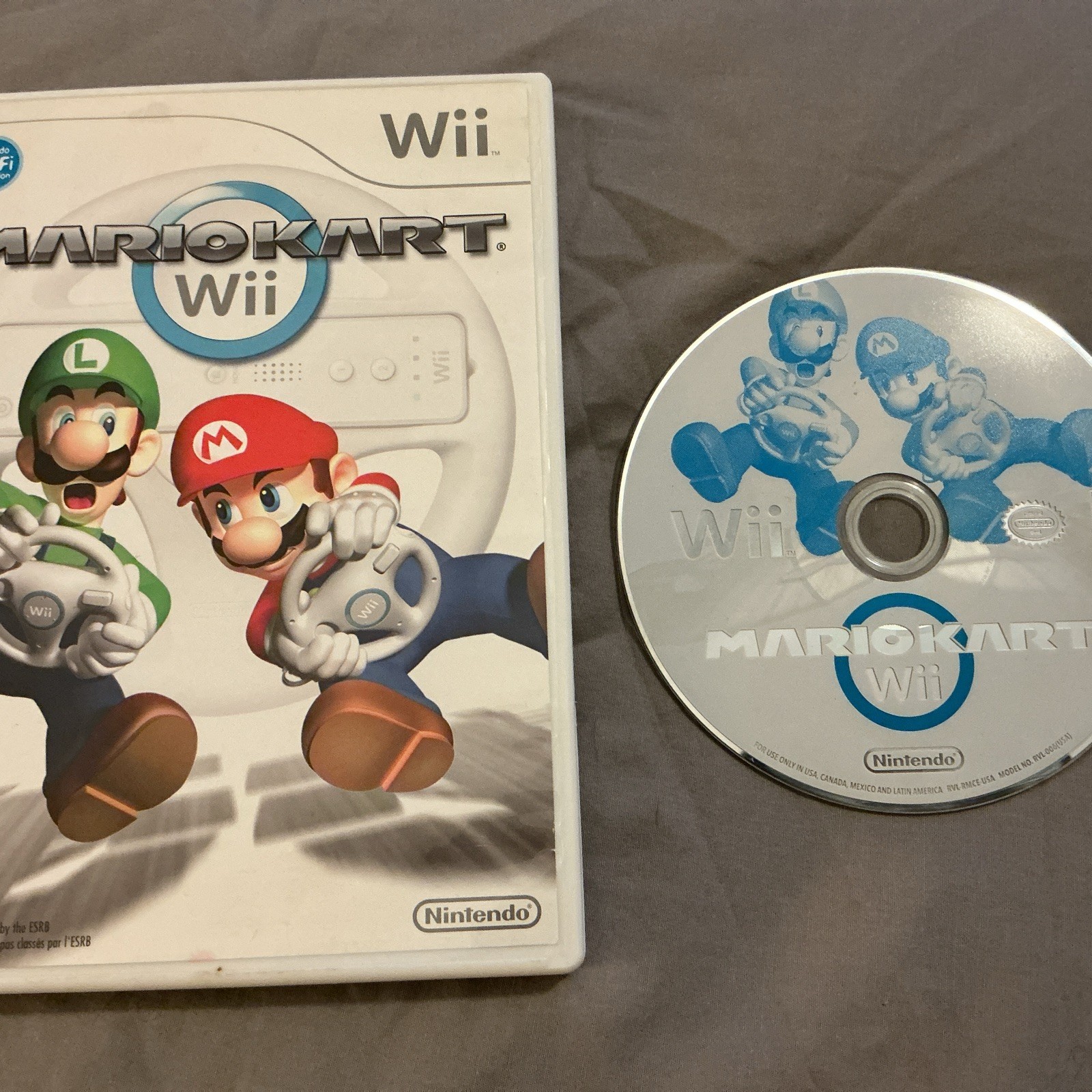 Mario Kart Wii (Nintendo Wii, 2008) Tested No Manual