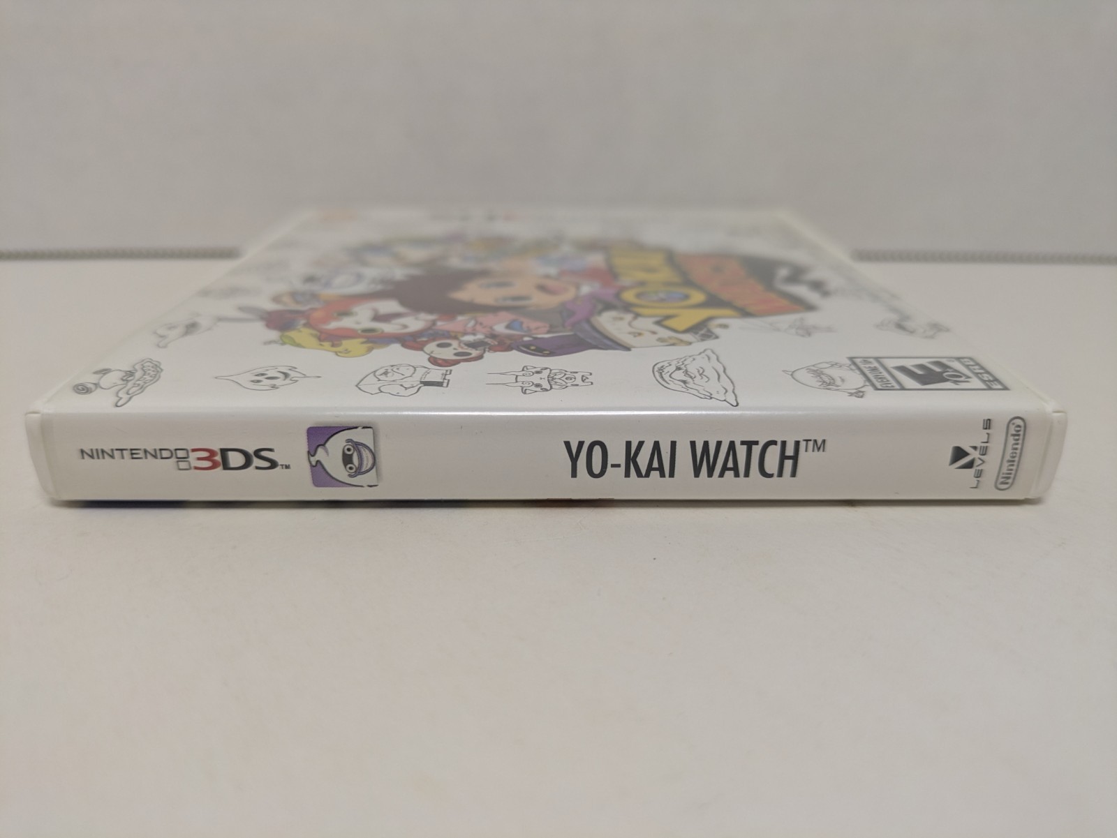 *NO GAME* Yo-Kai Watch (Nintendo 3DS, 2015) Case + Digital Manual Insert