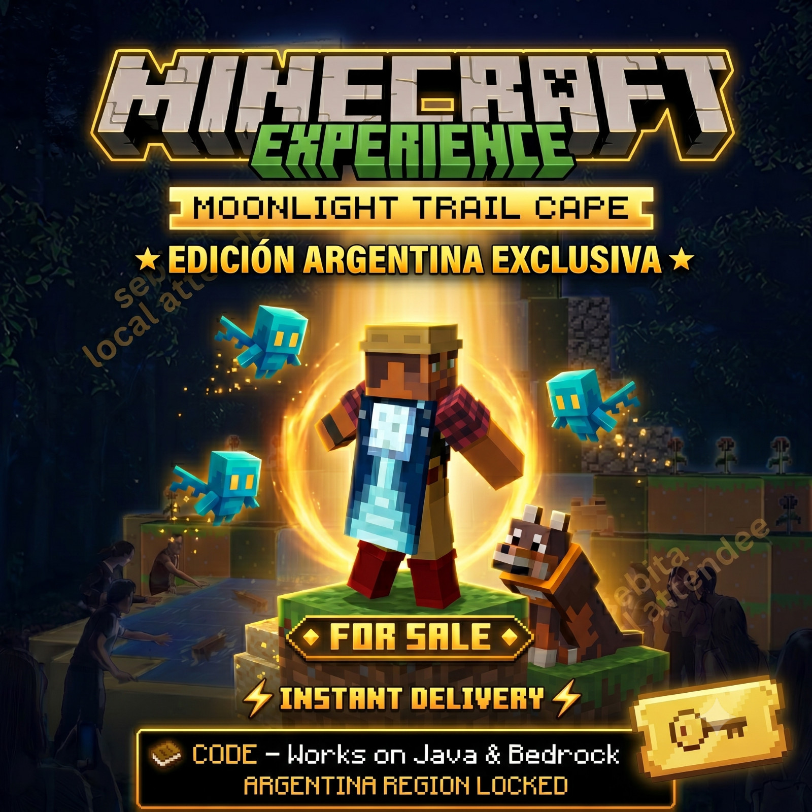 MOONLIGHT TRAIL CAPE – Minecraft Experience