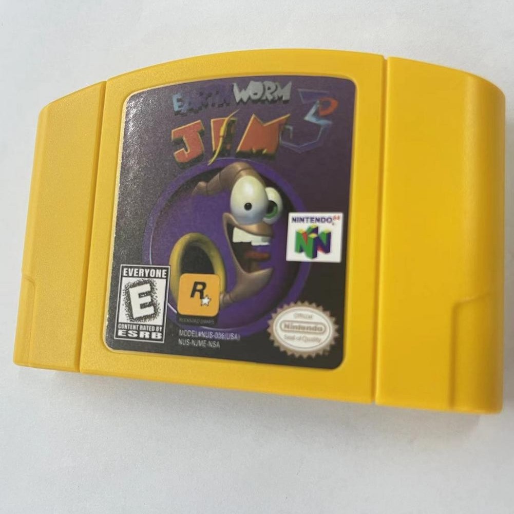 Earthworm Jim 3D – Nintendo 64 (N64) Factory sealed Rare find Limited release