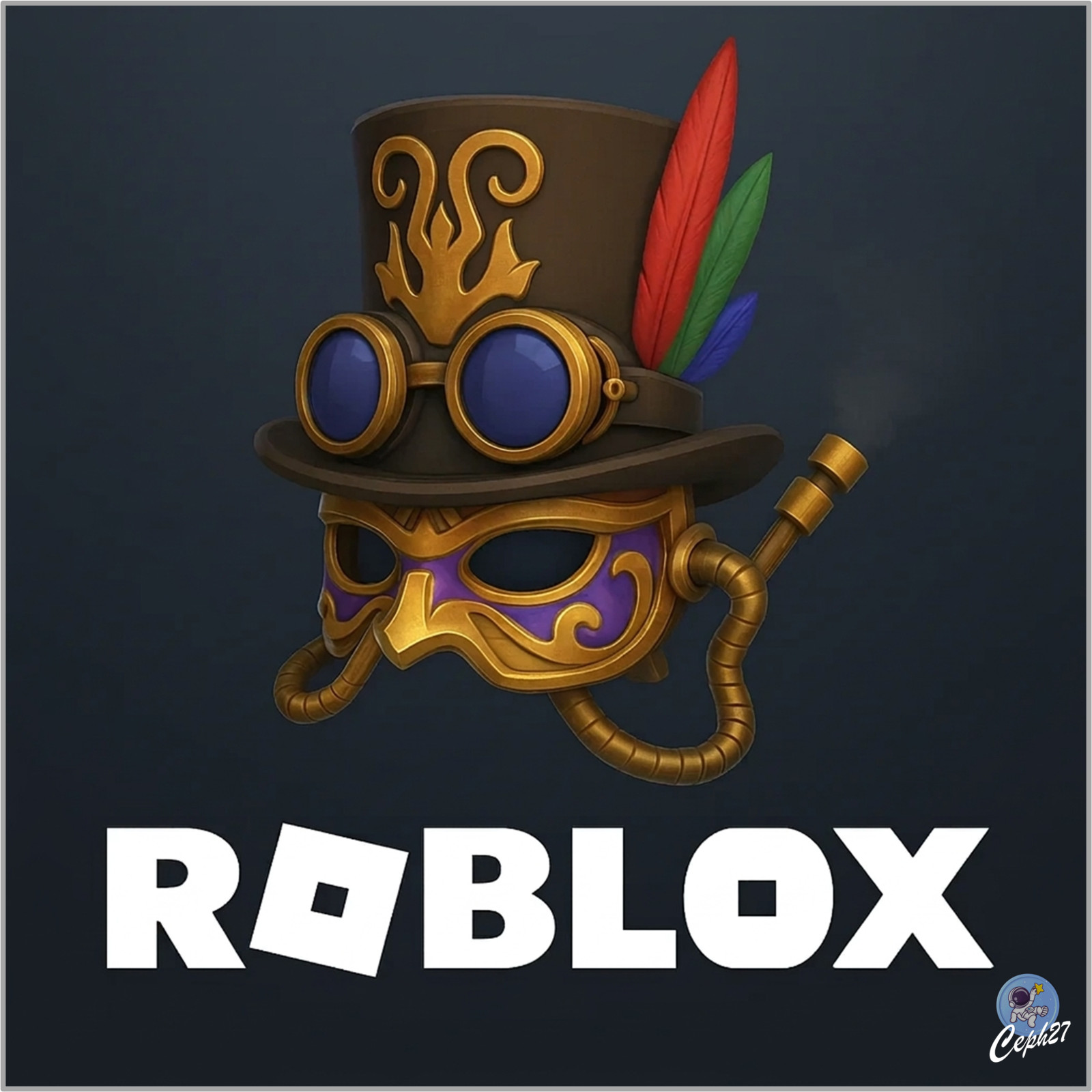 ROBLOX – Mardi Gras Steampunk Mask – Code – Global