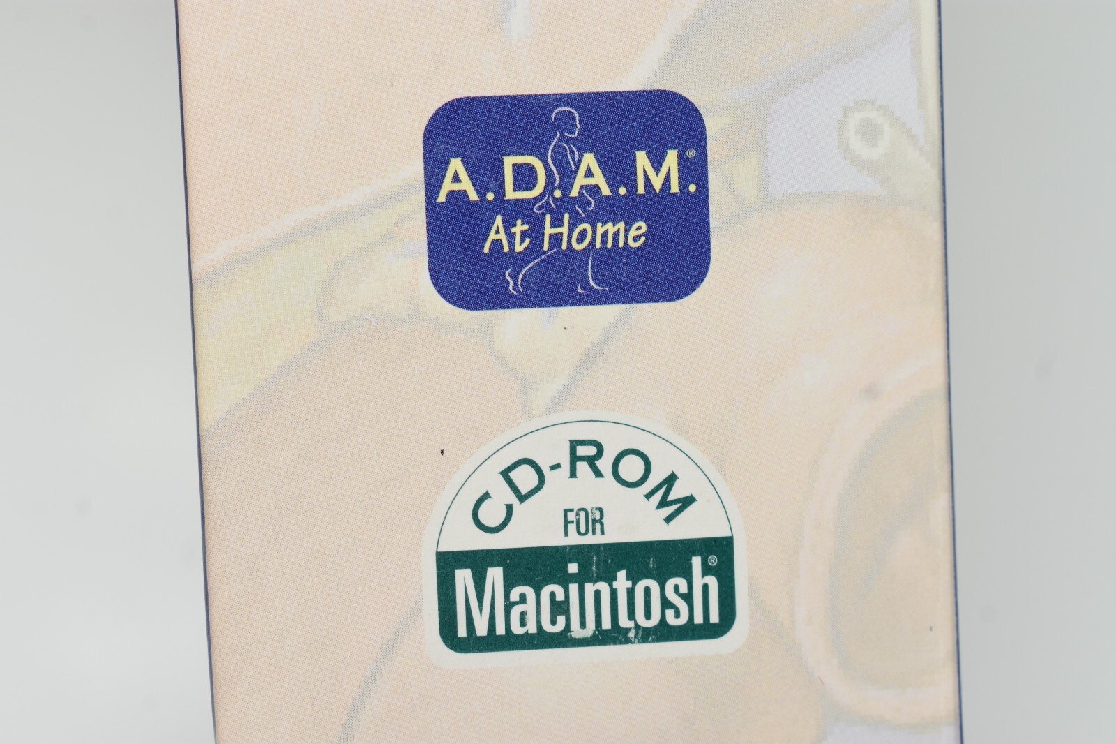 A.D.A.M. The Inside Story 1996 Anatomy Medical Instructional CD-ROM Mac Big Box