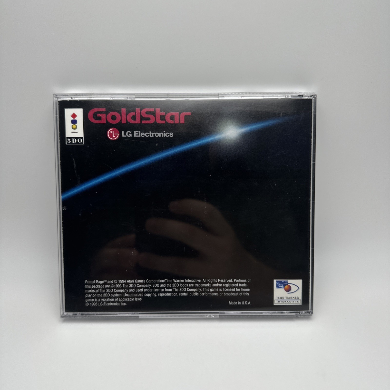 Primal Rage (Panasonic 3DO) In Long Box w/ Game 1995 Tested Cib Complete W Reg