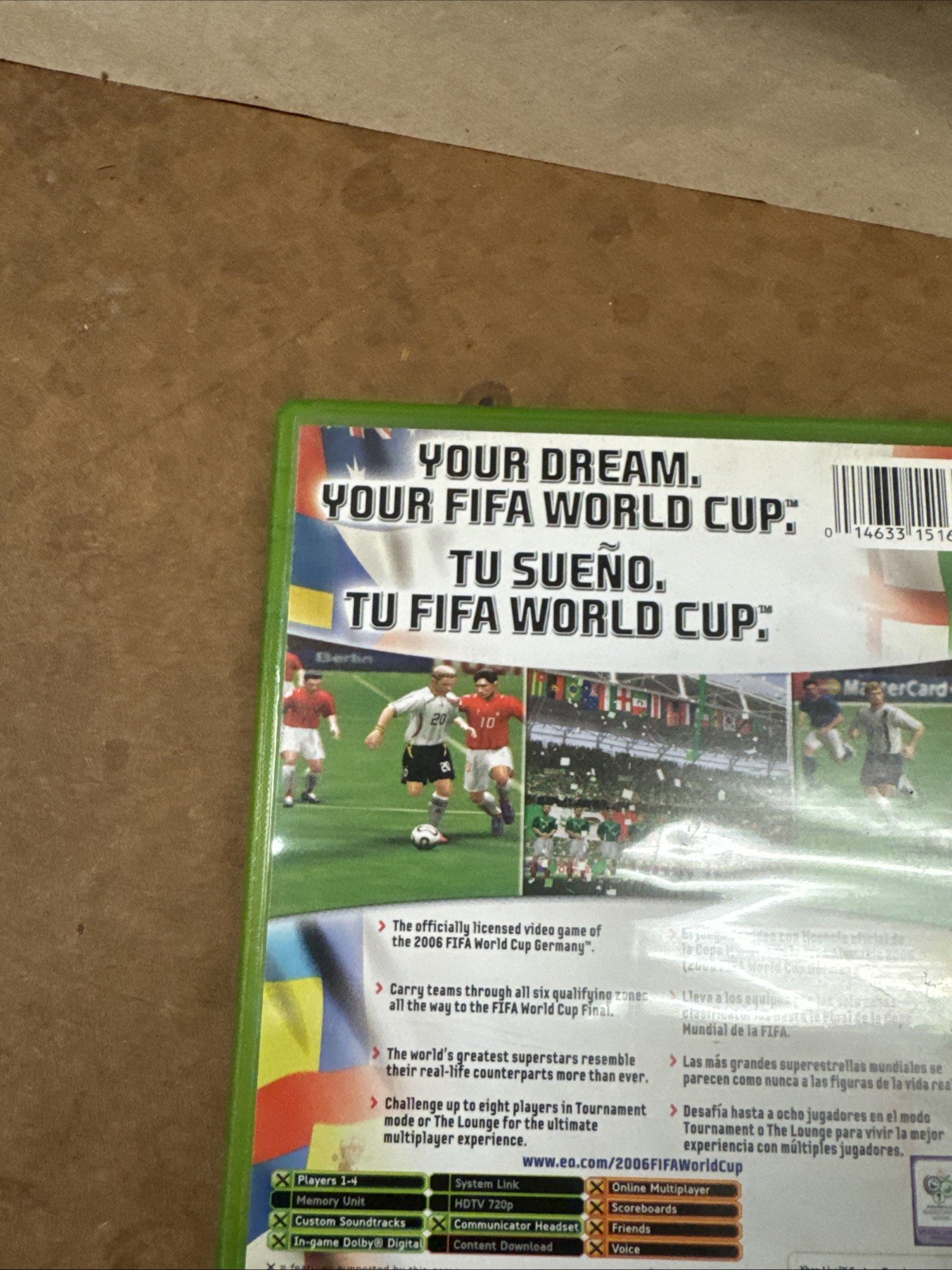 FIFA World Cup Germany (Microsoft Xbox, 2006) Complete