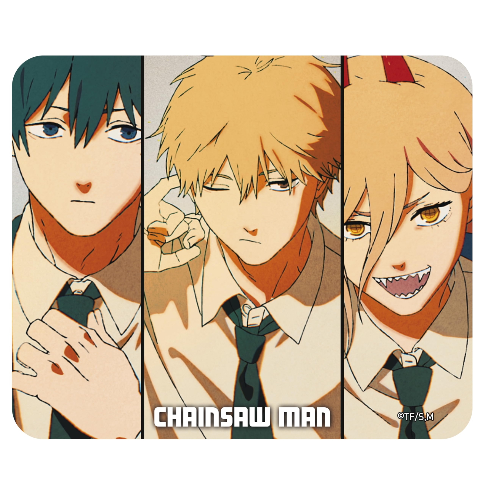 Chainsaw Man Flexible Mousepad Denji, Aki & Power ABYSTYLE