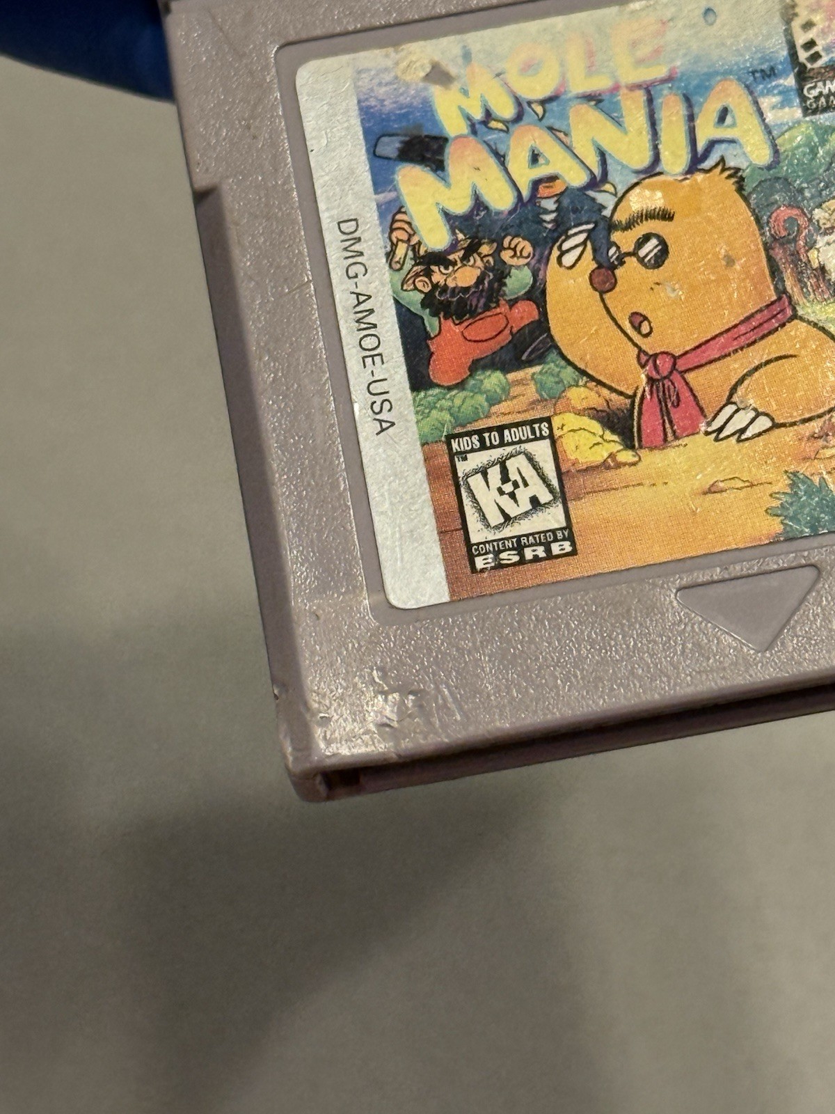 Mole Mania (Nintendo Game Boy, 1997) Authentic Cartridge TESTED