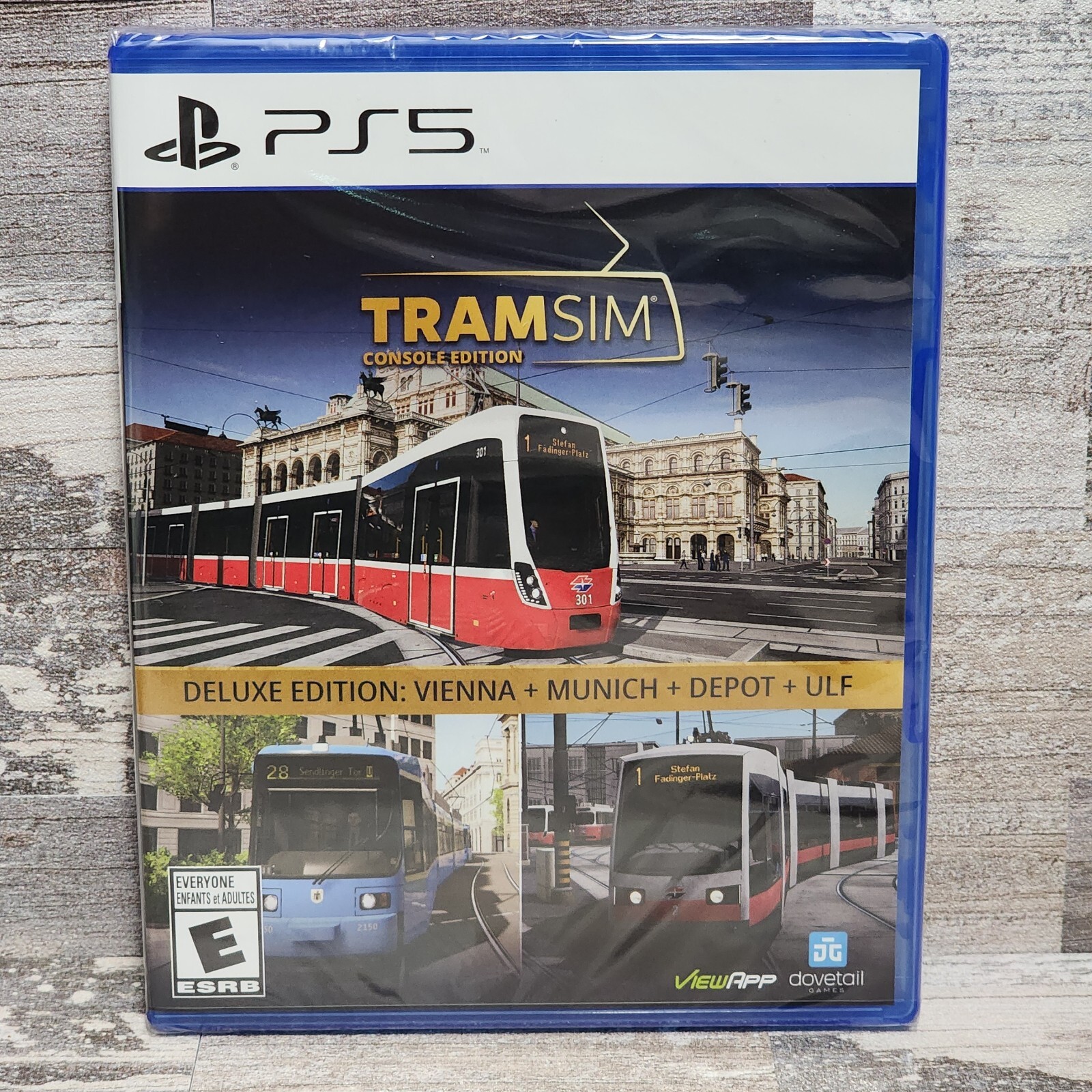 TramSim Deluxe Edition (PS5, Sony Playstation 5) Brand New – Simulation Game