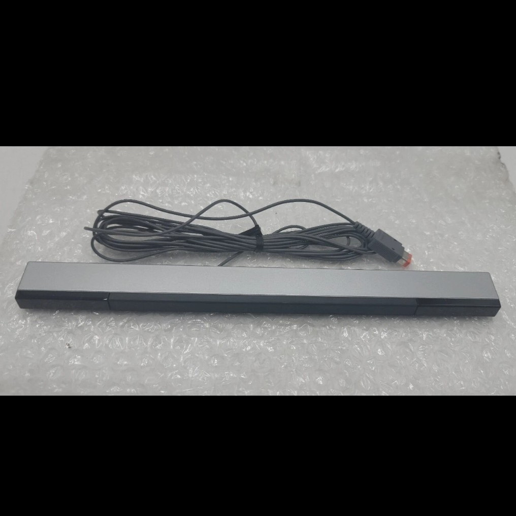 Wired Motion Sensor/Camera Sensor Bar w/ Attached Cable – Black/Gray