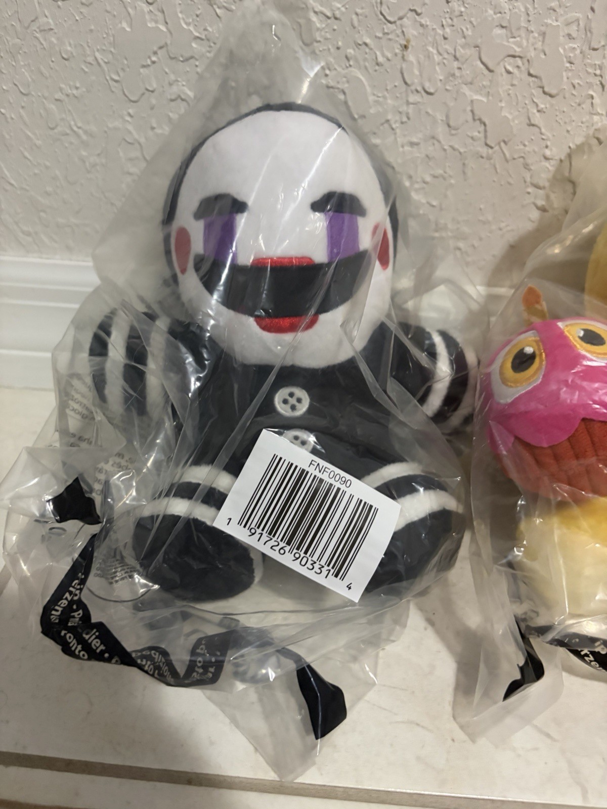 Five Nights at Freddy’s 8” Plush GLOW Eyes 2025 Jazwares FNAF COMPLETE SET of 5