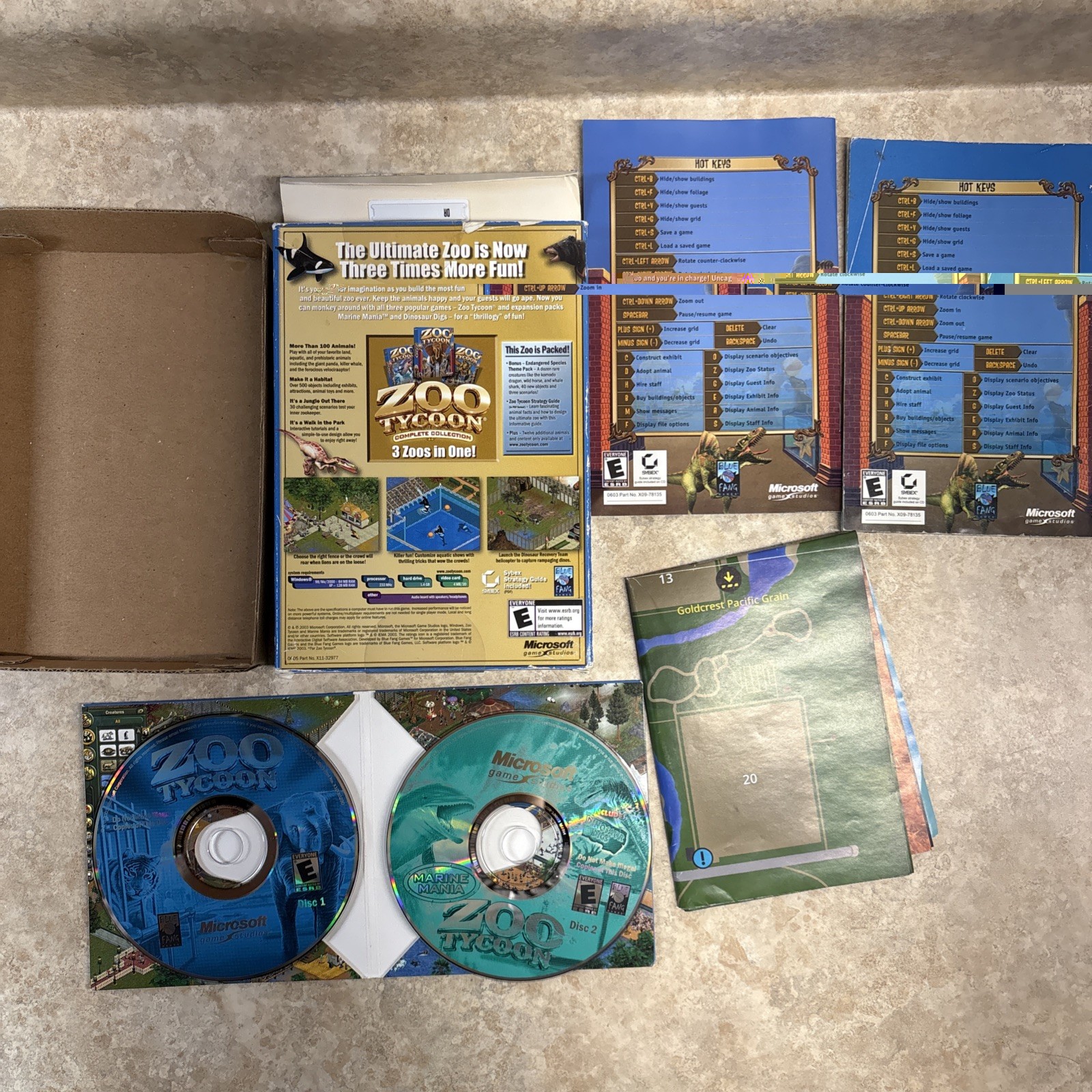 Microsoft Zoo Tycoon: Complete Collection Complete Edition PC Complete Box