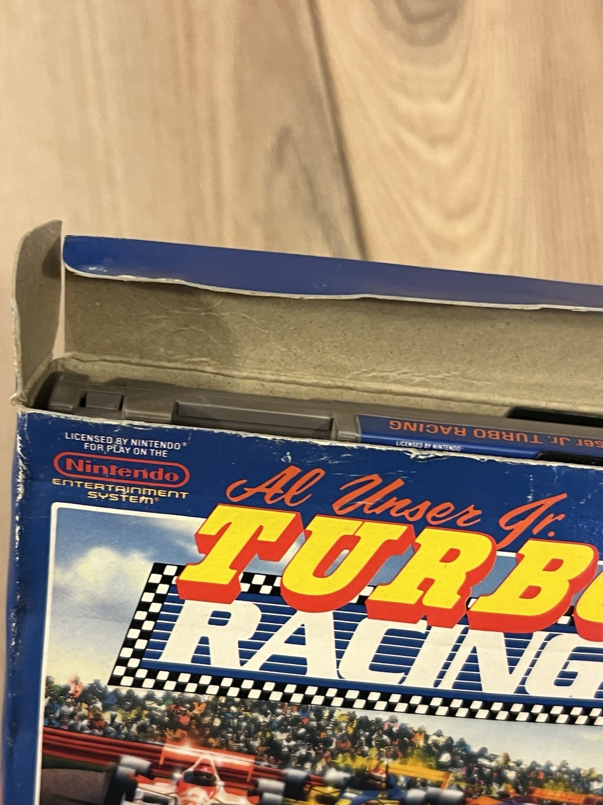 Al Unser Jr. Turbo Racing (Nintendo NES, 1990) CIB Complete Tested Works