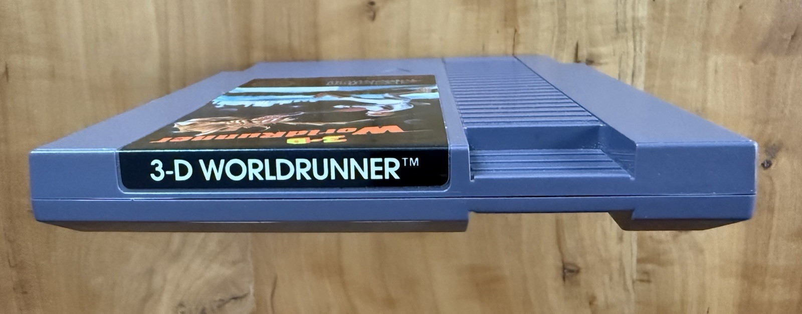 3-D WorldRunner Complete in Box CIB Hangtab FIRST PRINT Nintendo NES 1987 RARE🔥
