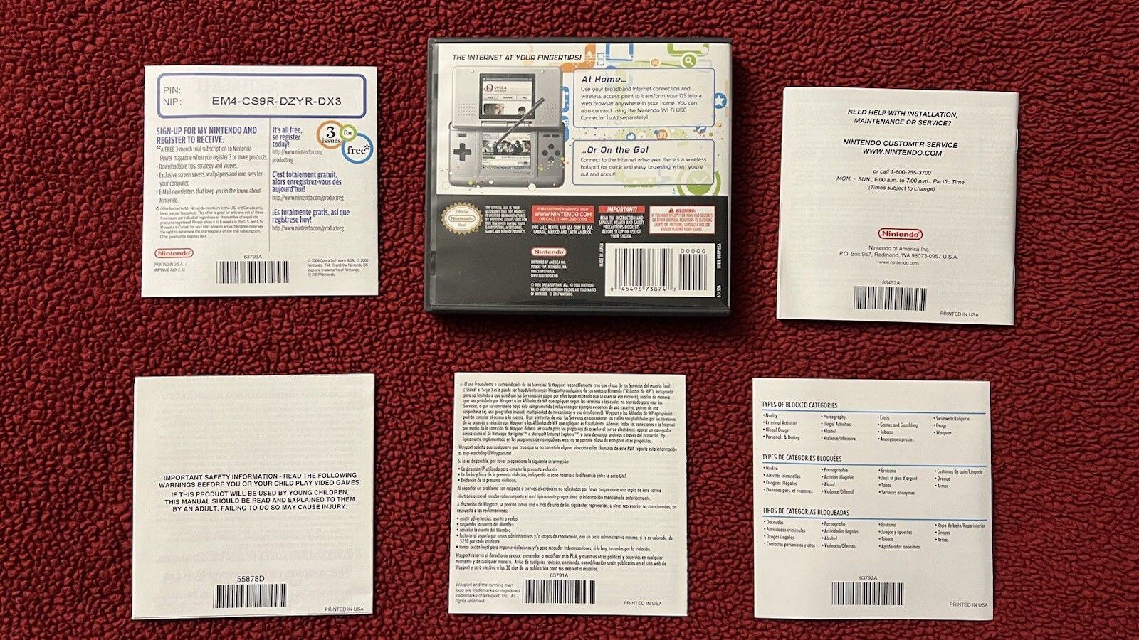 Nintendo DS Browser Complete With Memory Expansion Pack