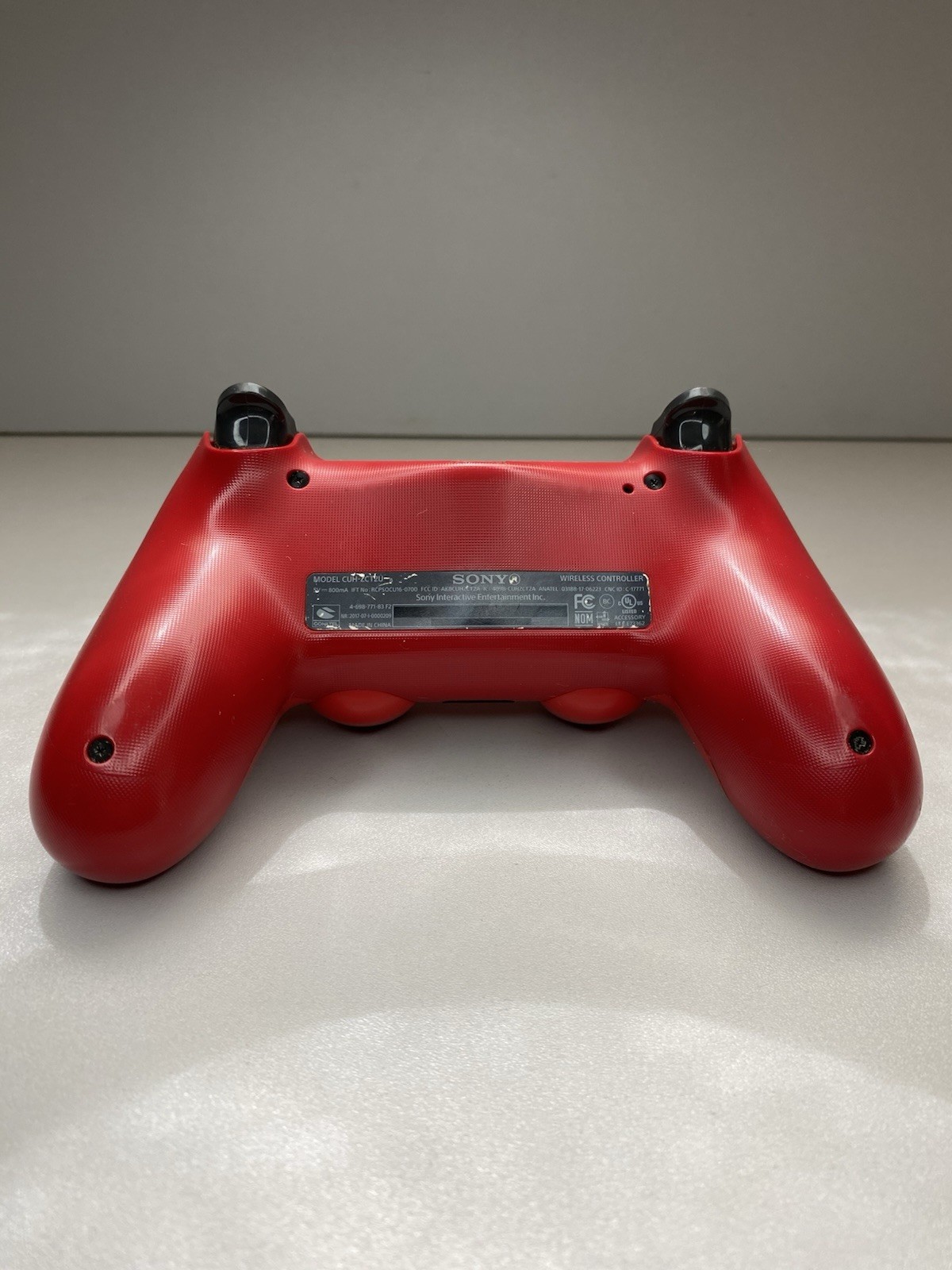 Sony DualShock 4 Wireless Controller Playstation 4 Magma Red (CUH-ZCT2U) VG1
