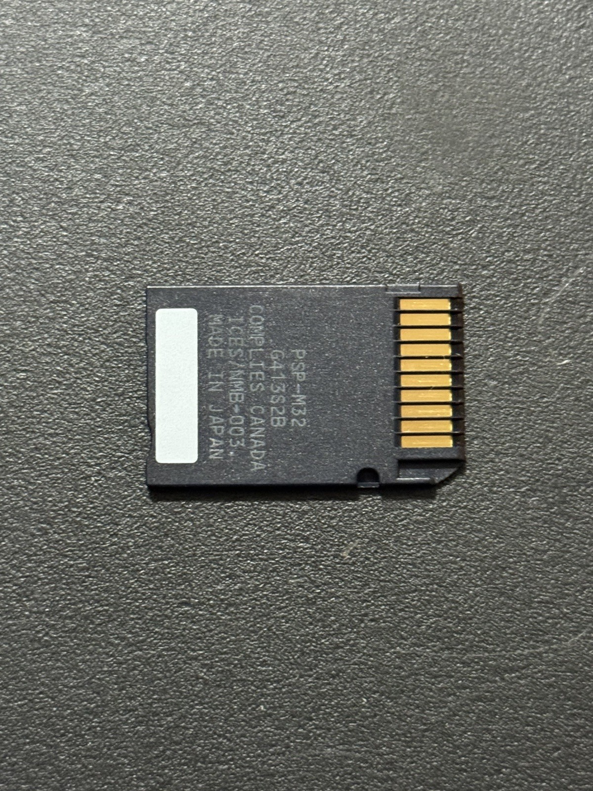 Genuine Sony 32mb Sony PSP Memory Stick Duo Memory Card – Tested Works