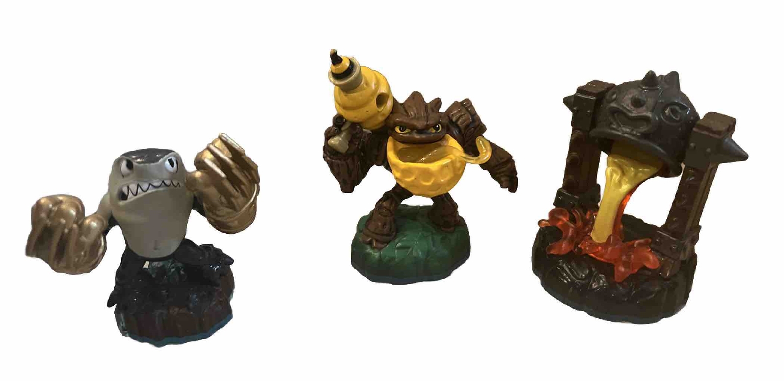 Skylanders SWAP Force Battle Pack Bumble Blast, Fiery Forge, Knockout Terrafin