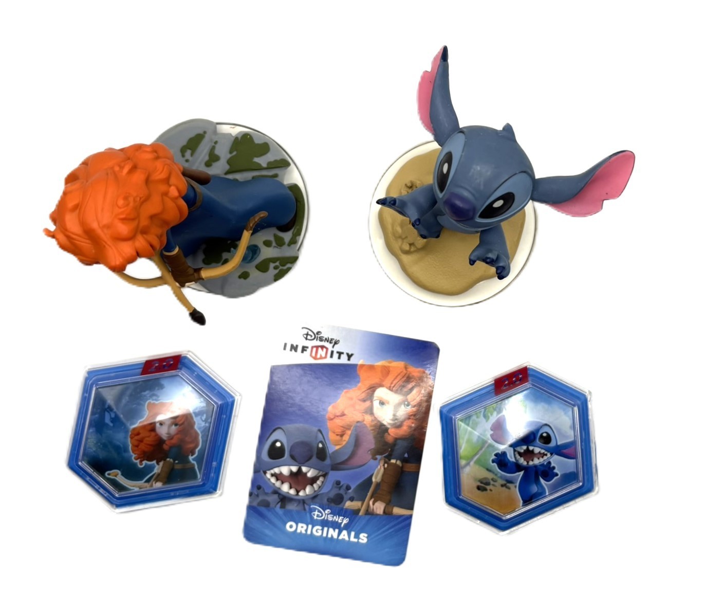 Disney Infinity Brave’s Merida and Stitch, 2 Discs & Card – Video Game Accessory