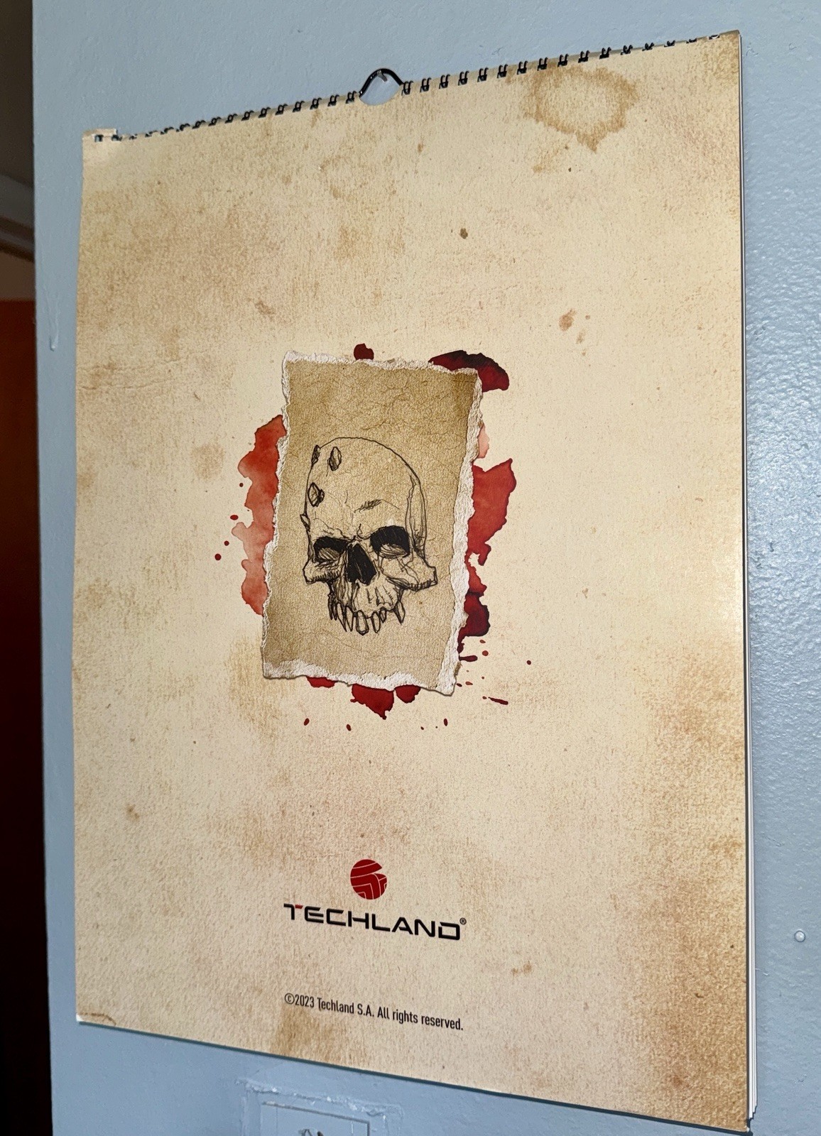 RARE Dying Light 2 Official 2023 Community Calendar Techland Press Kit