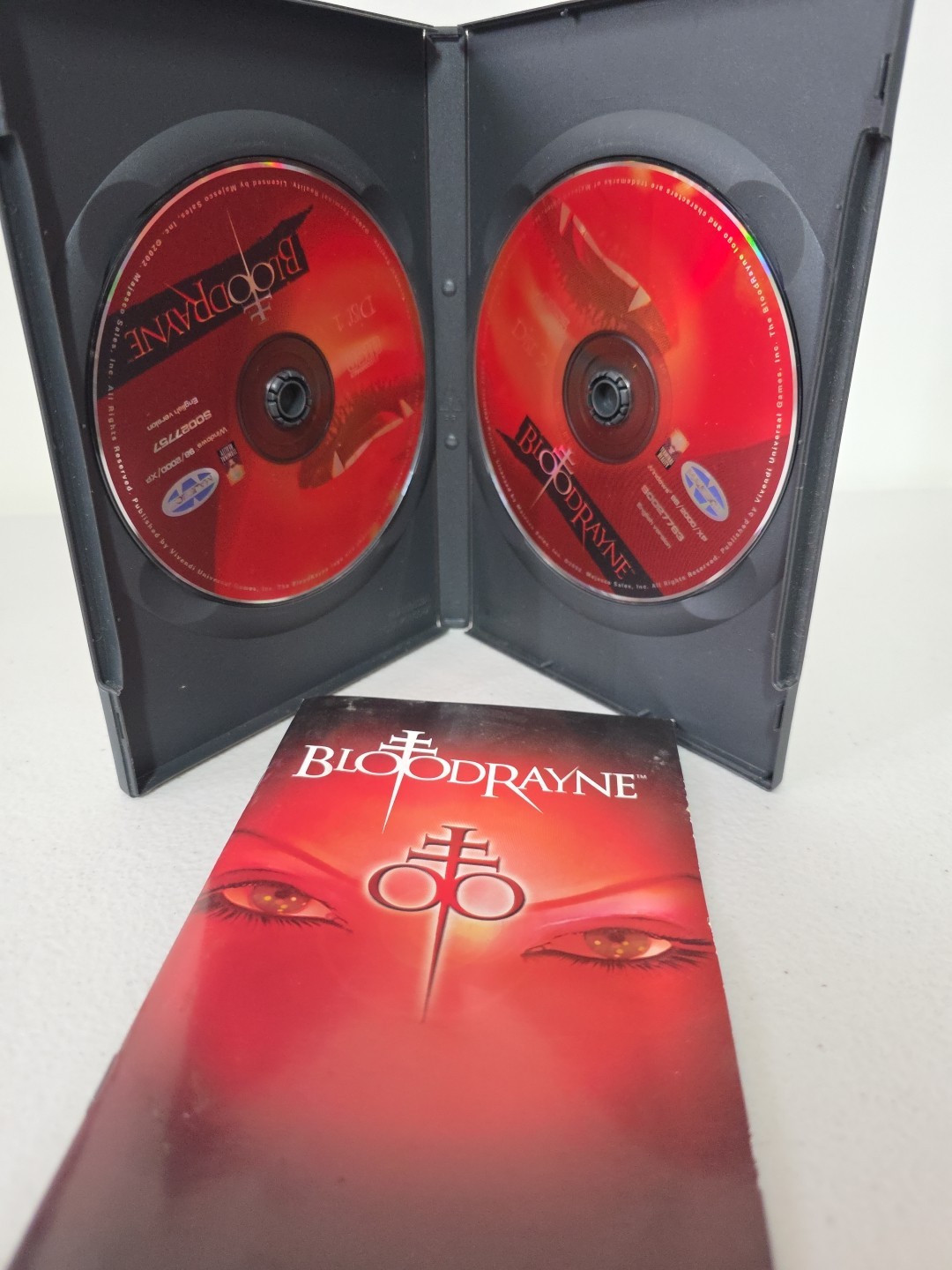 Bloodrayne PC CD Rom 2 Disc Set gc