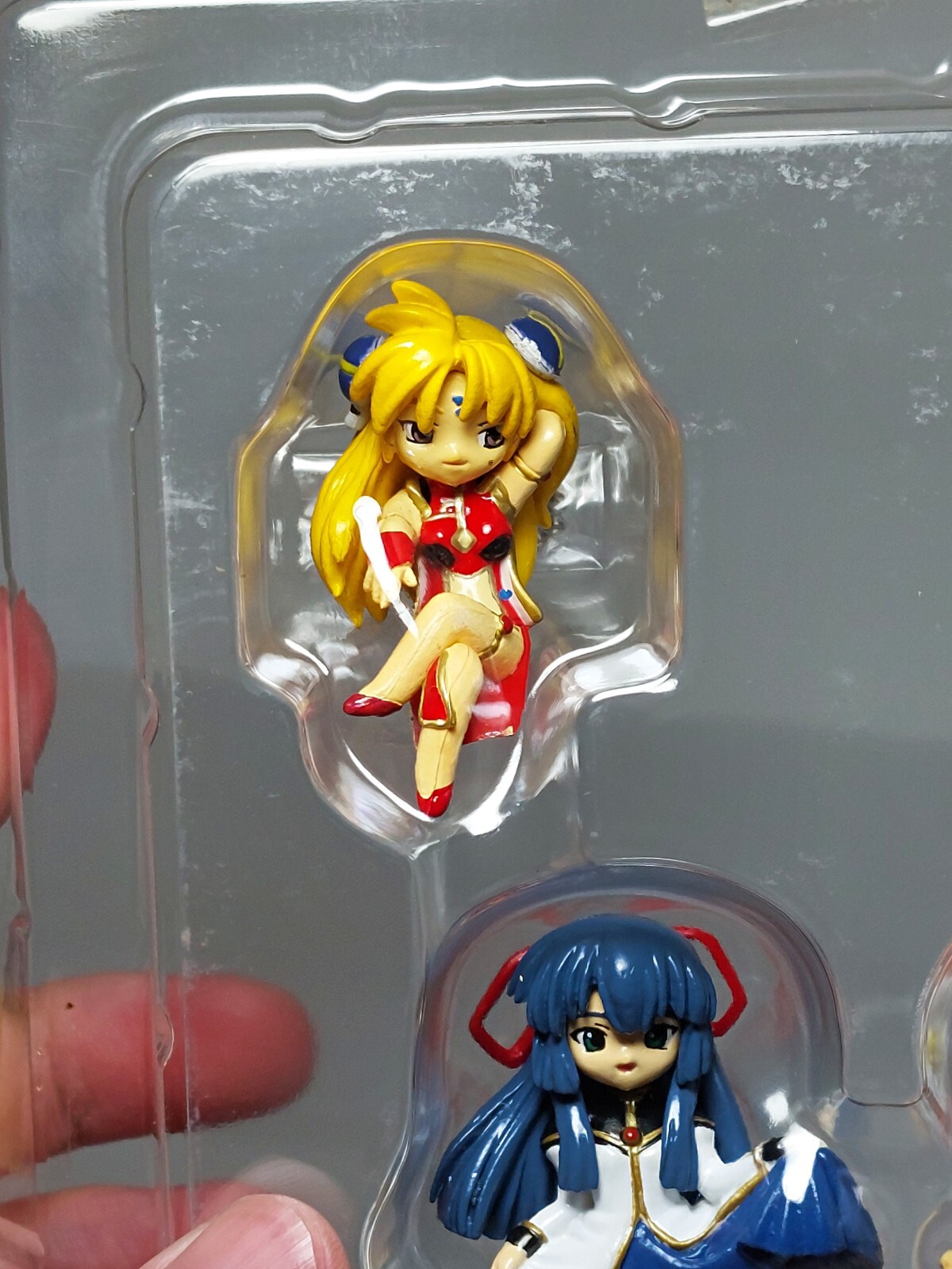 Galaxy Angel Eternal Love Bonus Figure Set w/Ballchain Mint Blancmanche