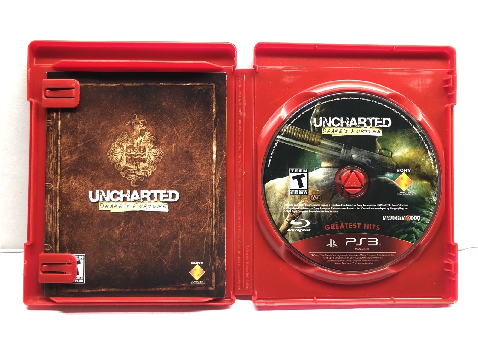 Uncharted: Drake’s Fortune (PlayStation 3, 2007) Complete Tested Working
