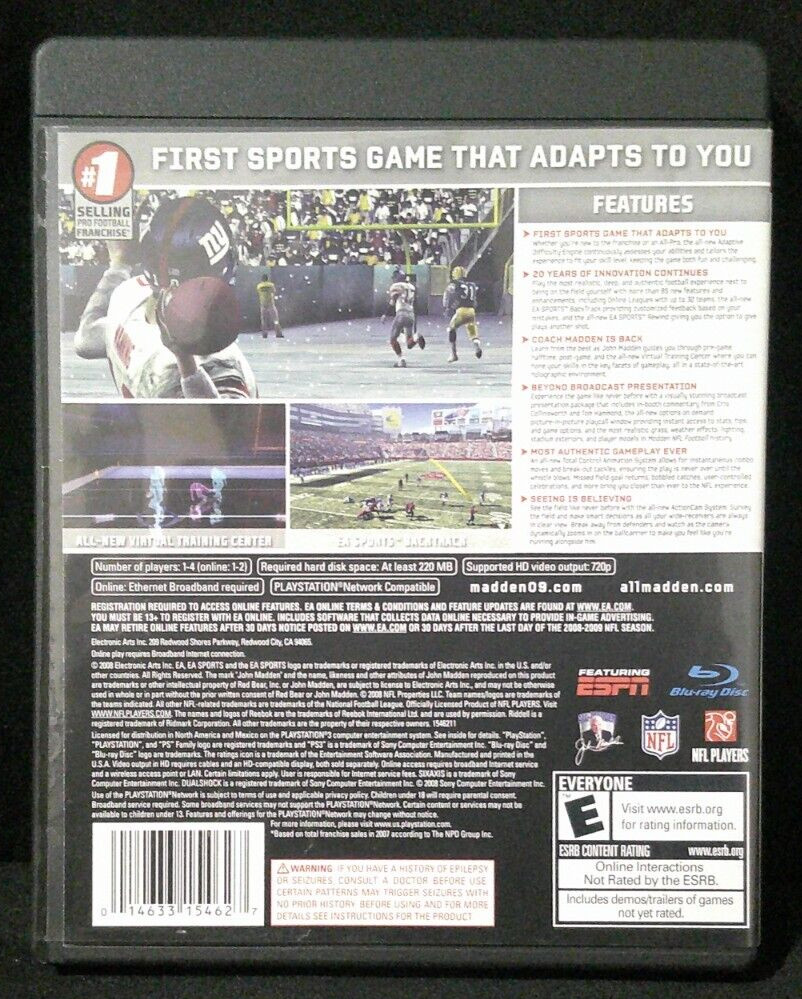 🏈 Madden 09 for PS3 🏈 Experience the Gridiron Like Never Before 🏈