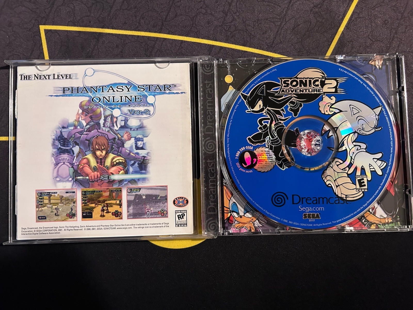 Sonic Adventure 2 (Sega Dreamcast) (CIB) Tested & Working