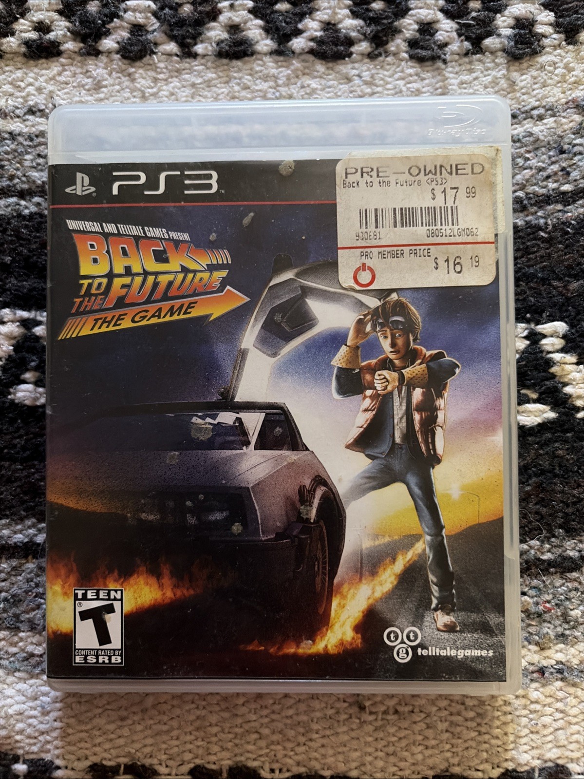 CIB Back to the Future (Sony PlayStation 3 PS3, 2011) Complete *TESTED*
