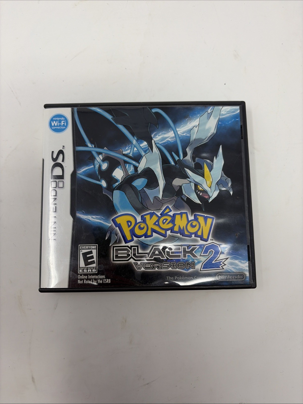 **NO GAME** NINTENDO DS POKEMON Black Version 2 Replacement Case ONLY GENUINE