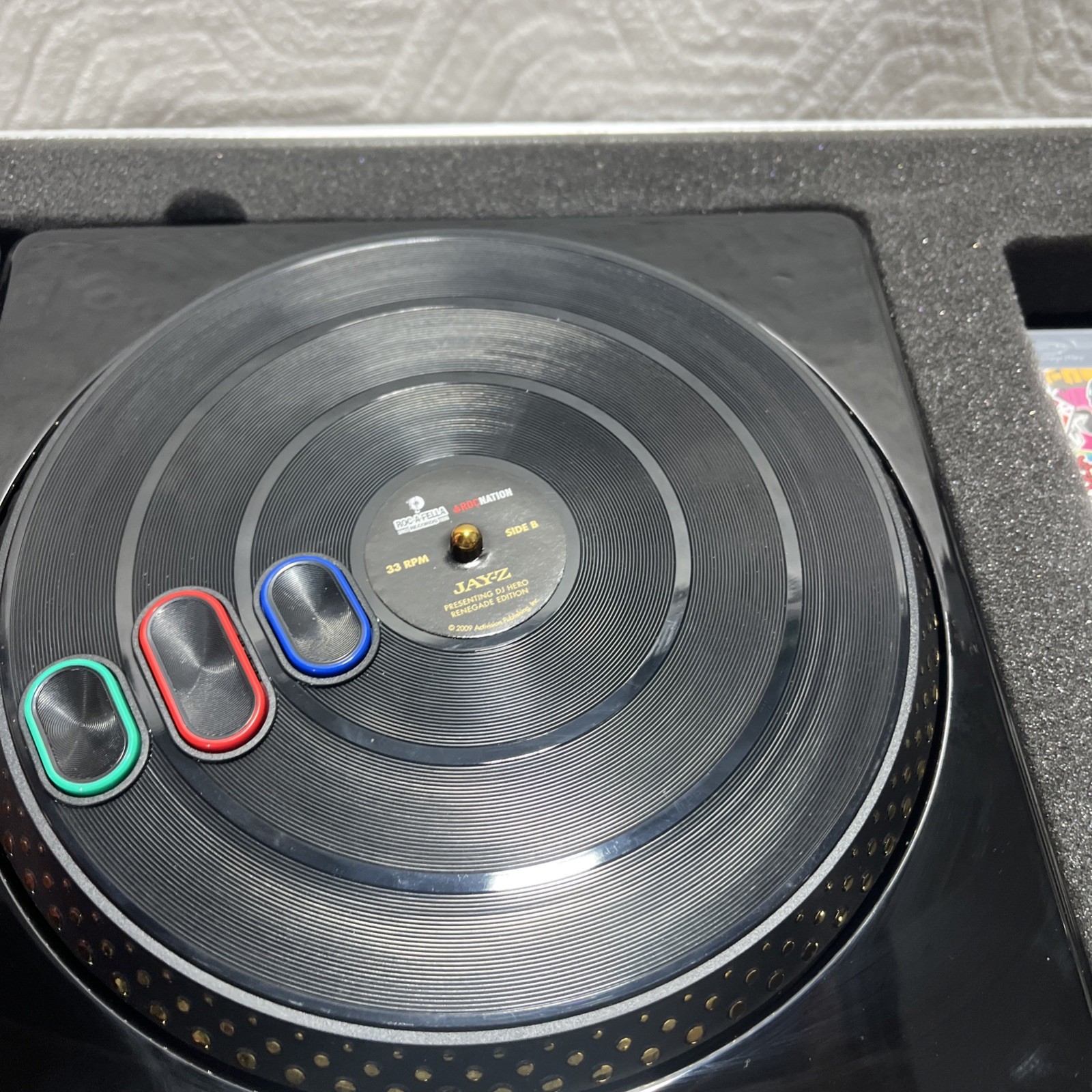 DJ Hero Renegade Edition Playstation 2 & 3 DJ Jay-Z/Eminem Turntable-cd And Case