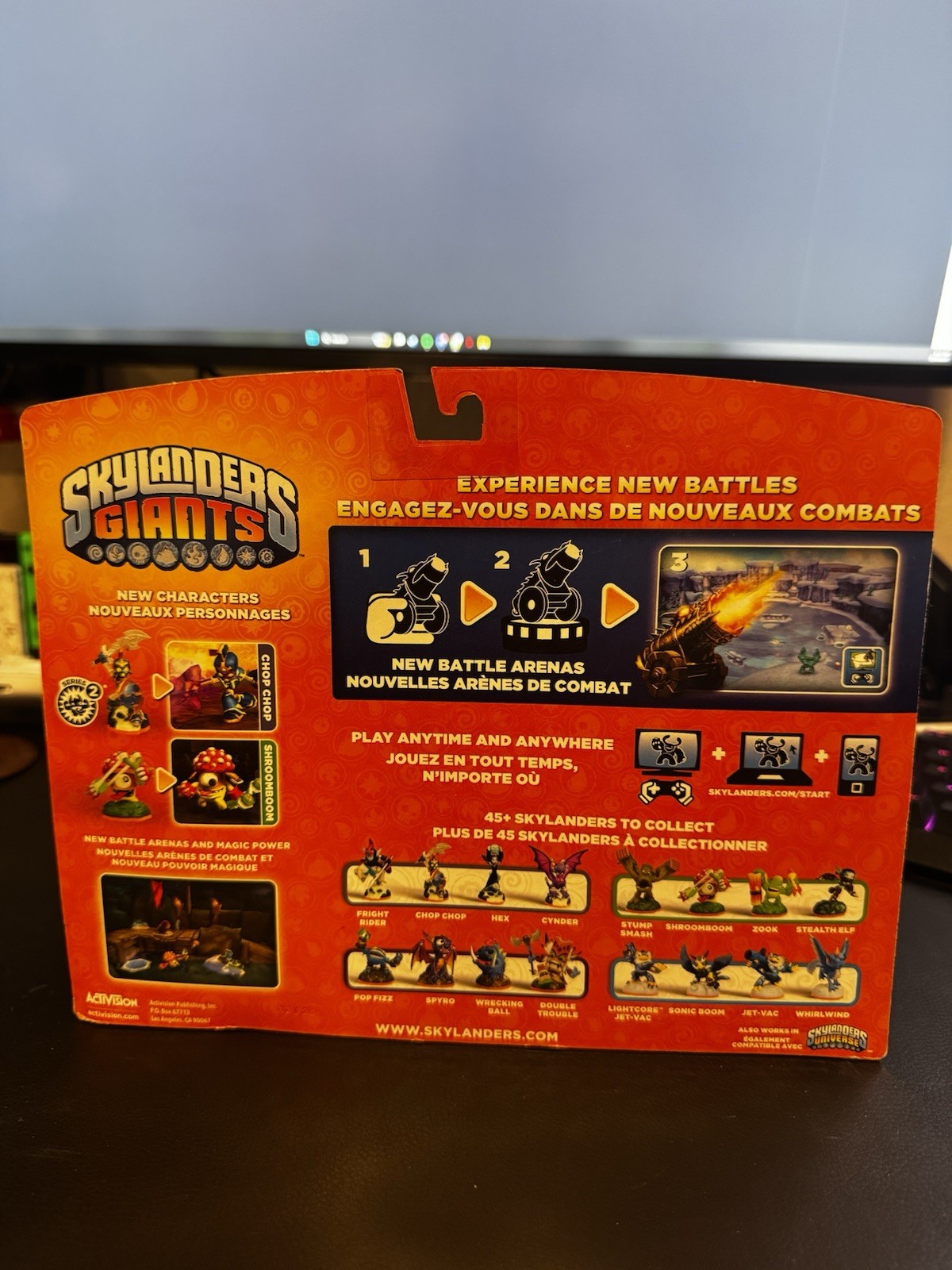 Activision Skylanders Giants Golden Dragonfire Cannon Battle Pack Chop Chop Shr…