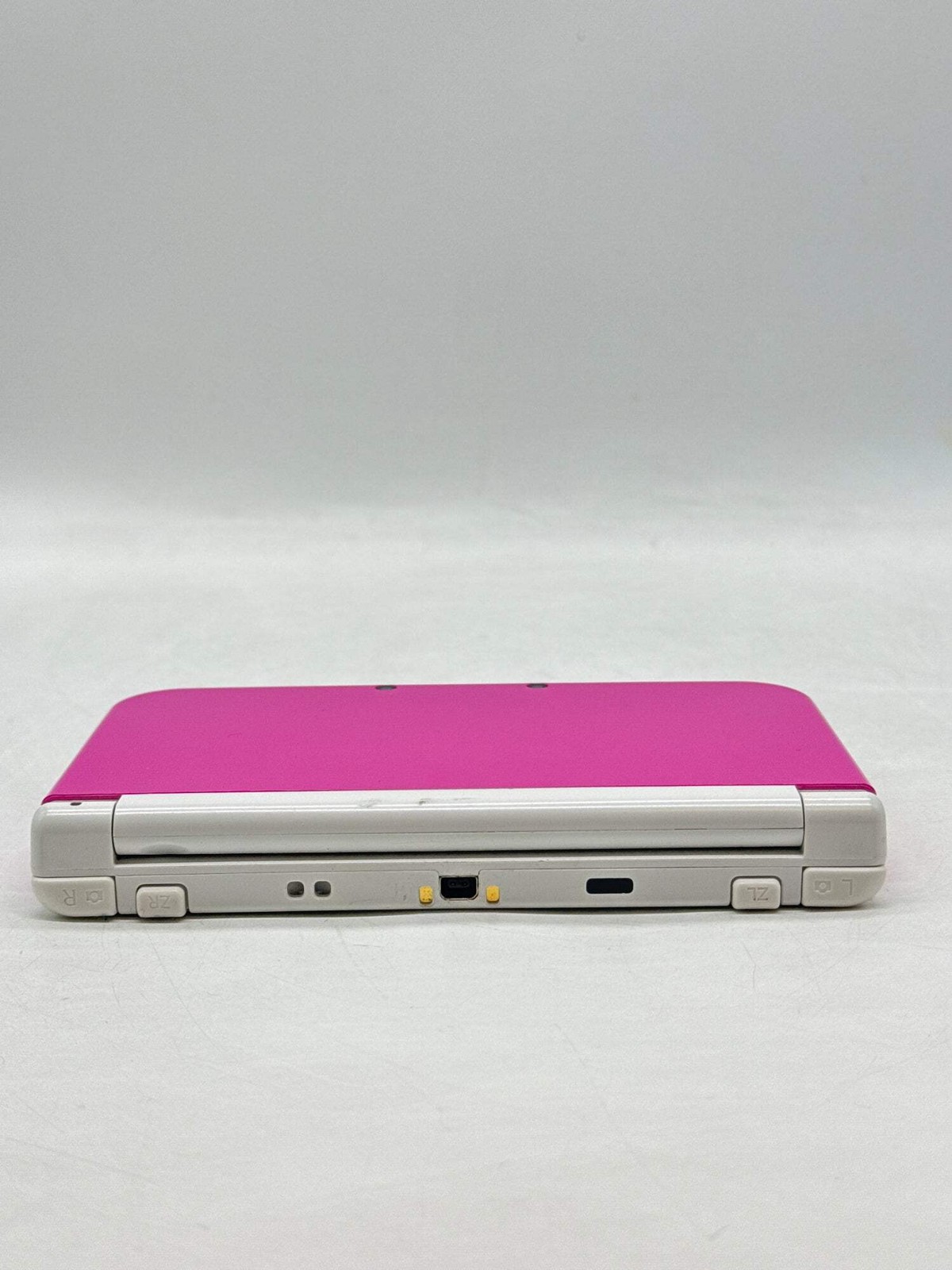 New Nintendo 3DS XL LL RED-001 White x Pink Handheld Console