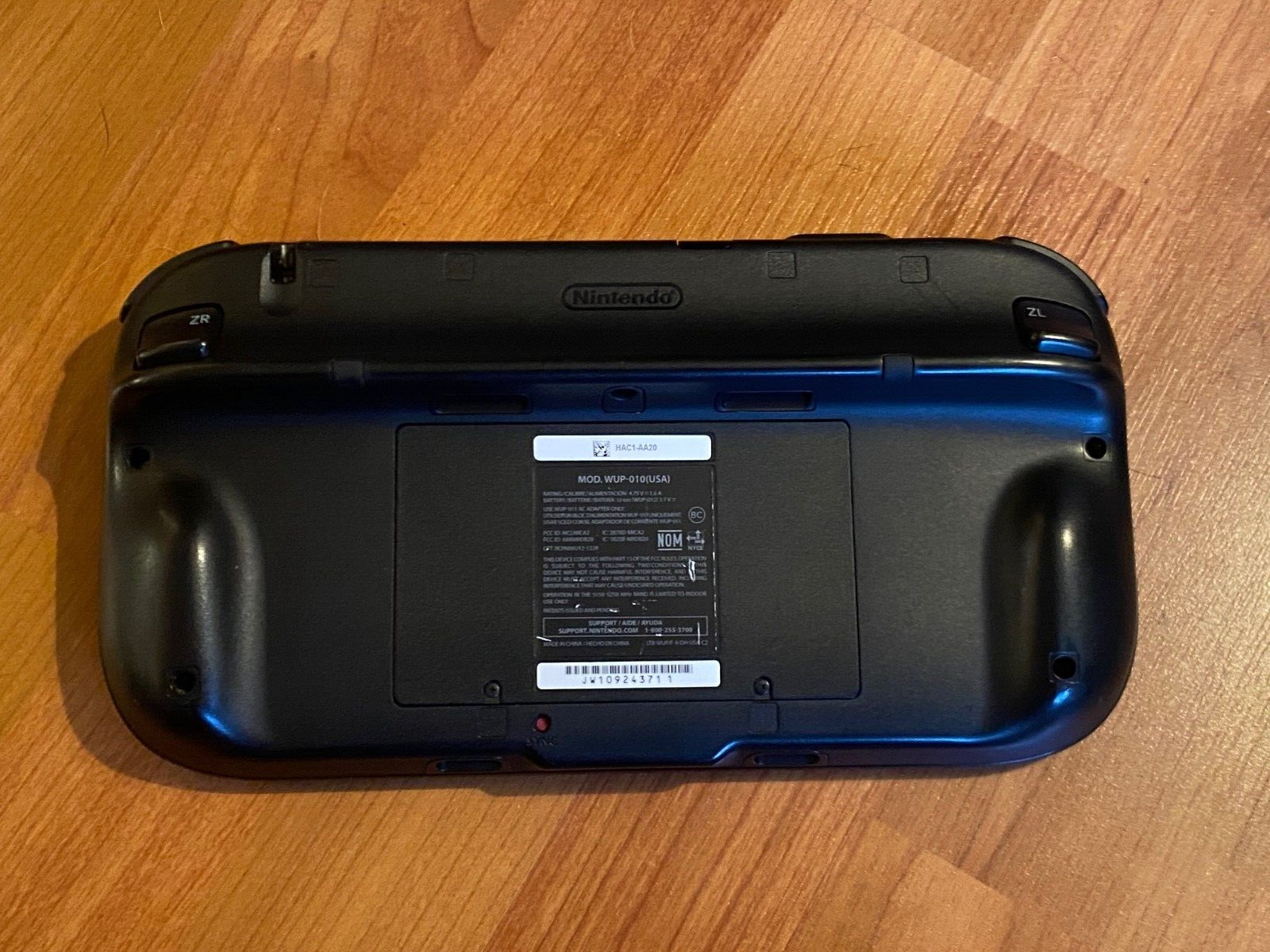 Nintendo Wii U Replacement Gamepad Only WUP-010 USA Tested & Work Great!
