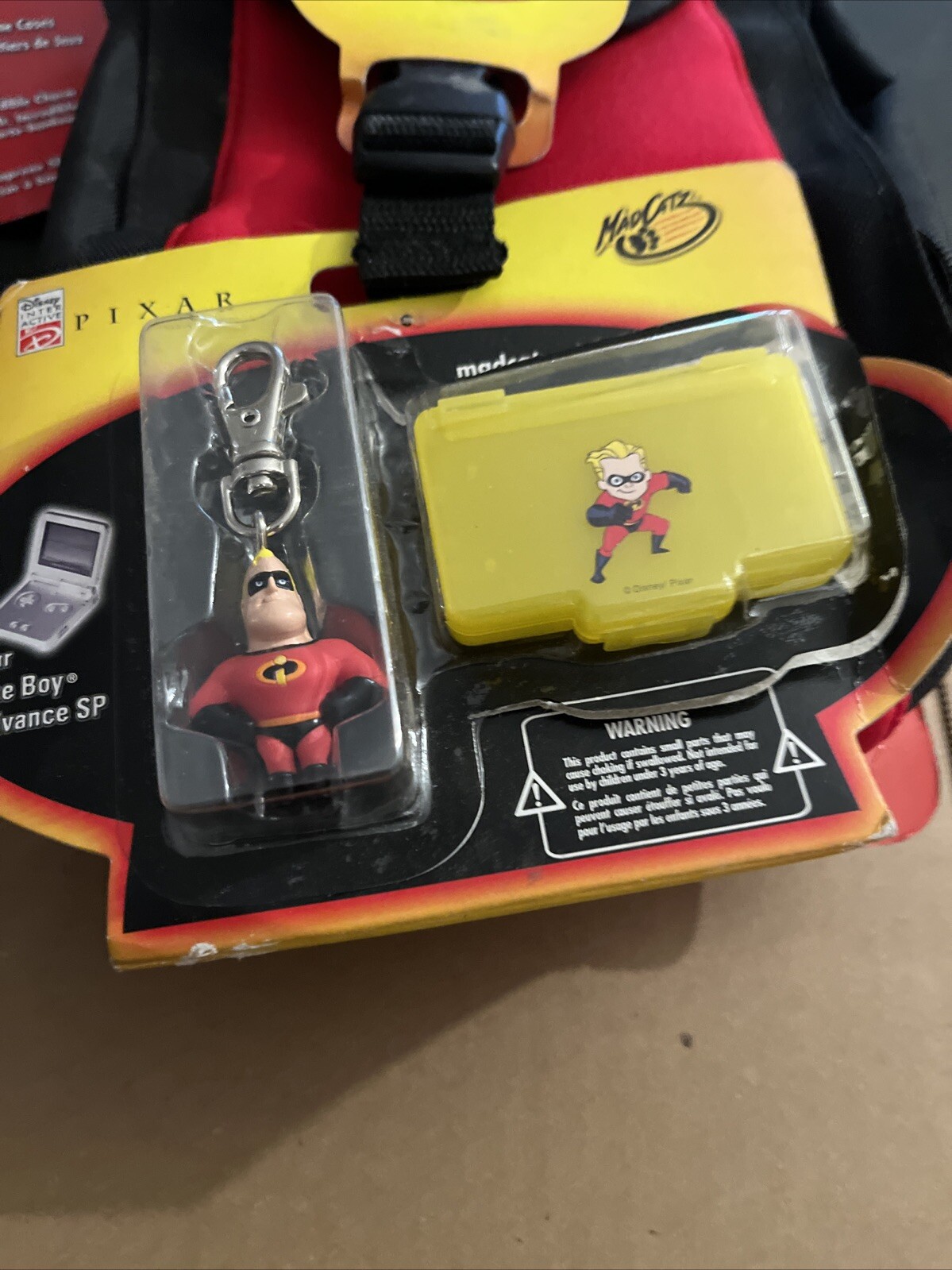 Disney Neoprene sling bag Nintendo DS Rare VTG Mad Catz 2004 NewThe INCREDIBLES