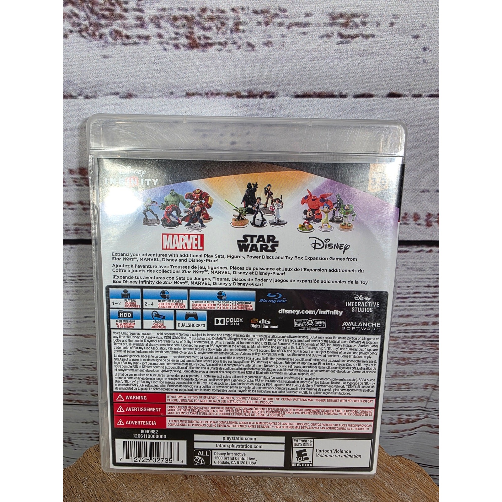 Disney Infinity 3.0 Edition PS3 Playstation 3 w/Manual Tested