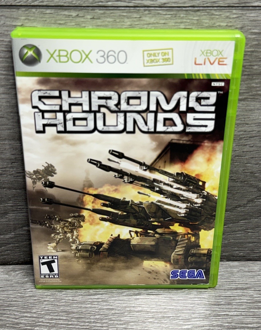 Mint💿! Chrome Hounds NO MANUAL Xbox 360 VG Refurbished + 1yr Warranty