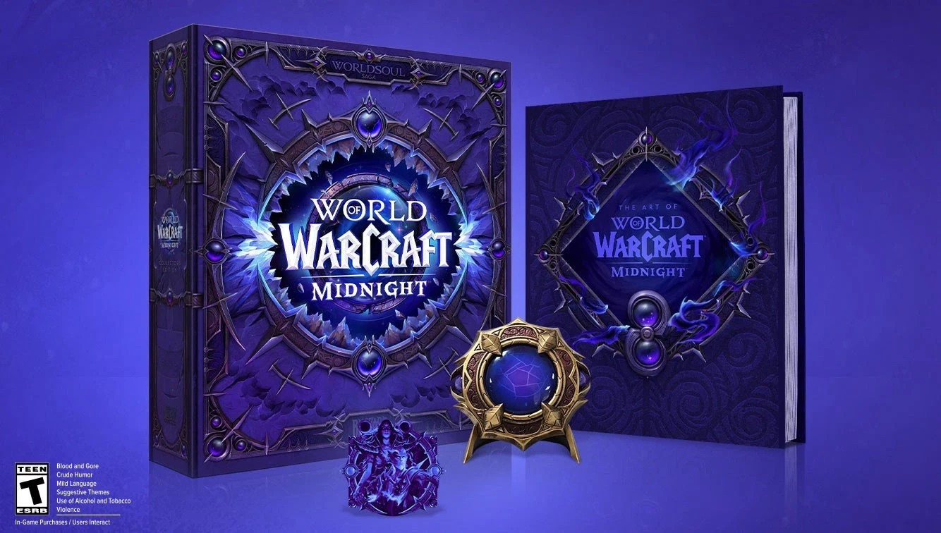 World of Warcraft WoW Midnight Collector’s Edition Blizzard Sealed