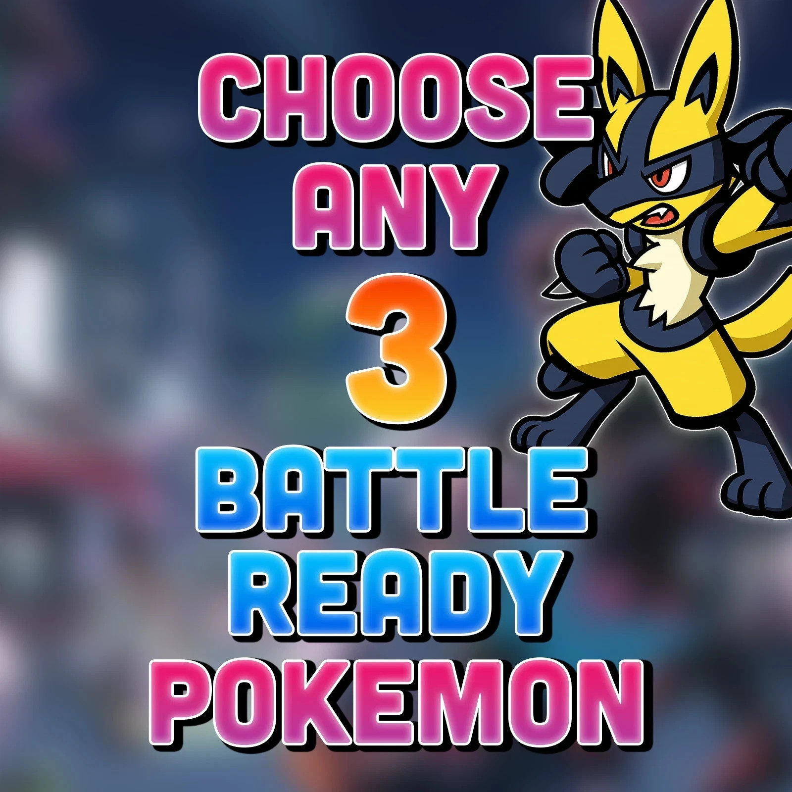 Pokémon Legends Z-A | ZA | Z A ✨ Choose ANY 3 Shiny 6IV Battle Ready Pokémon! 💥
