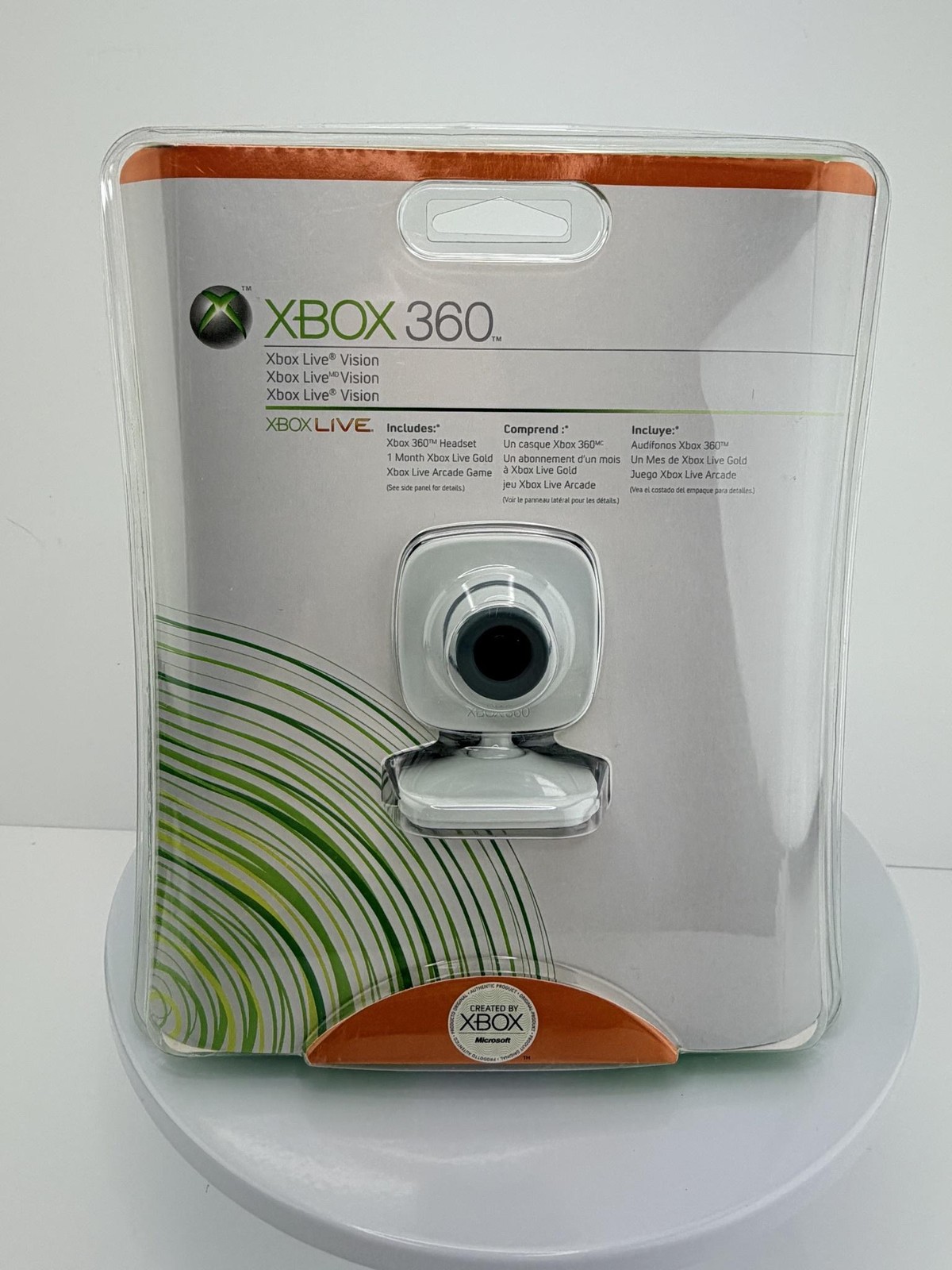 Microsoft Xbox 360 Live Vision Camera White USB Wired Webcam X11-29779-01 Chat