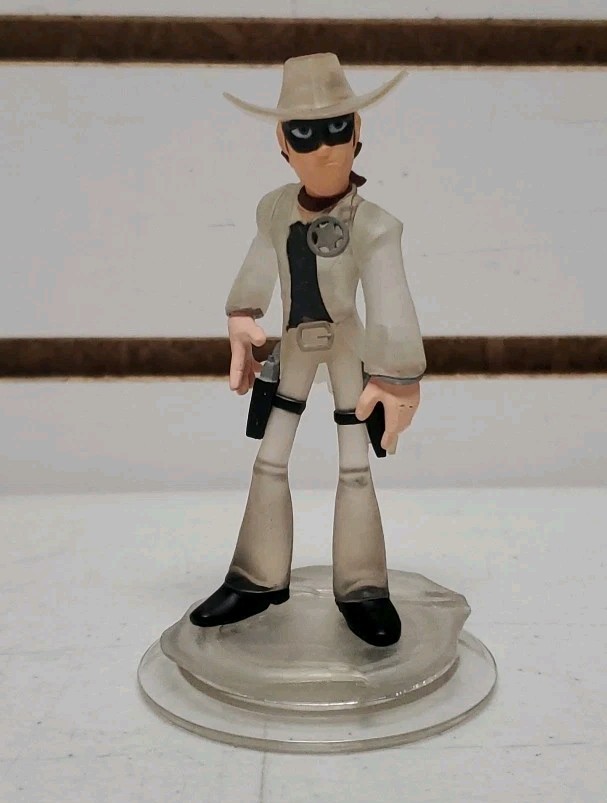 Disney Infinity Crystal Lone Ranger Figure w/Case – Toys R Us Exclusive *READ*
