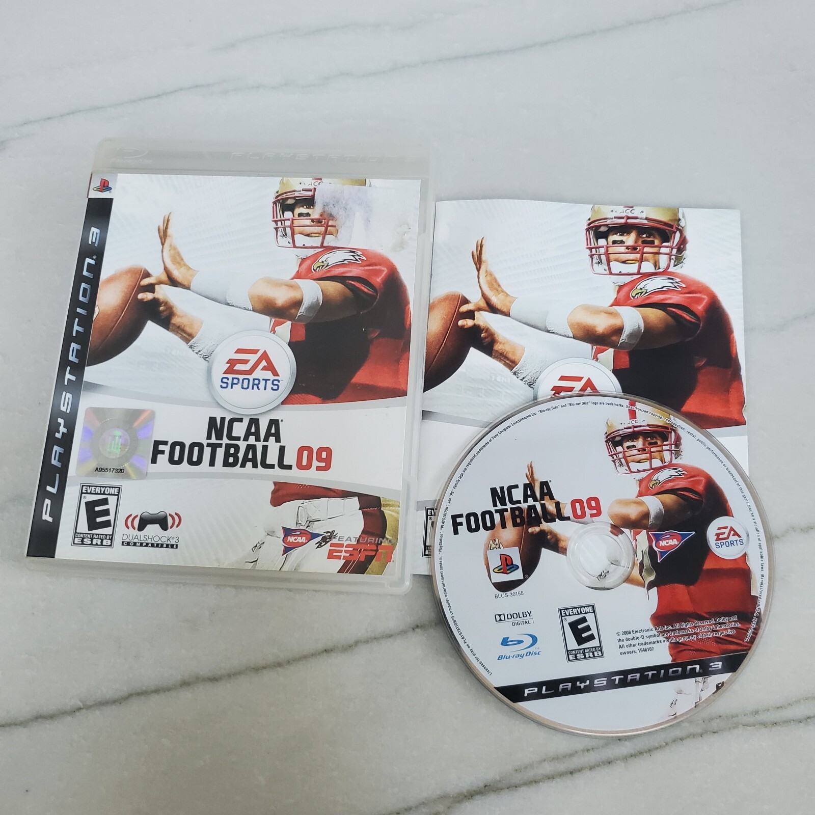 NCAA Football 09 PS3 PlayStation 3 – Complete CIB